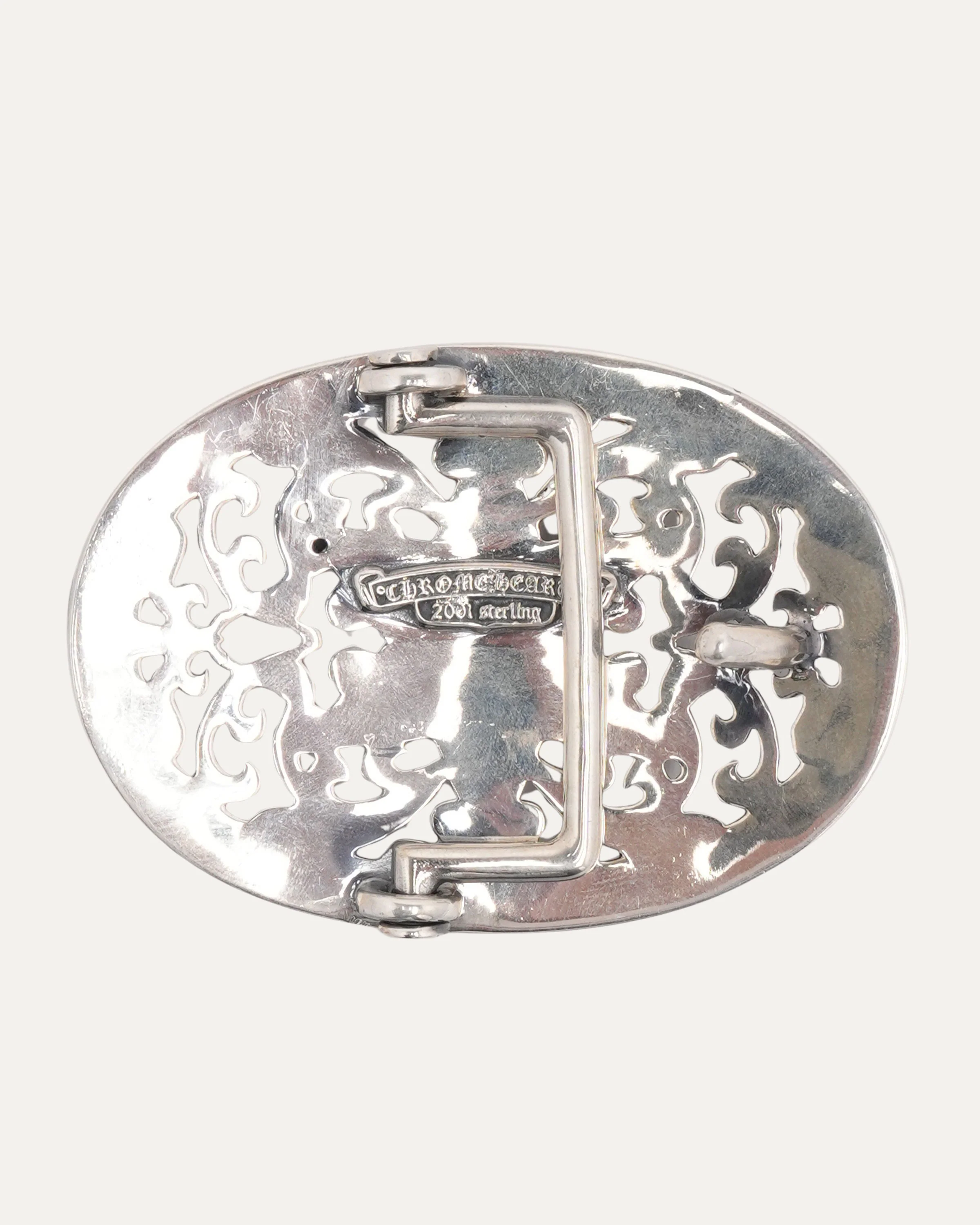 Diamond and Ruby Oval Star Belt Buckle - Image 2