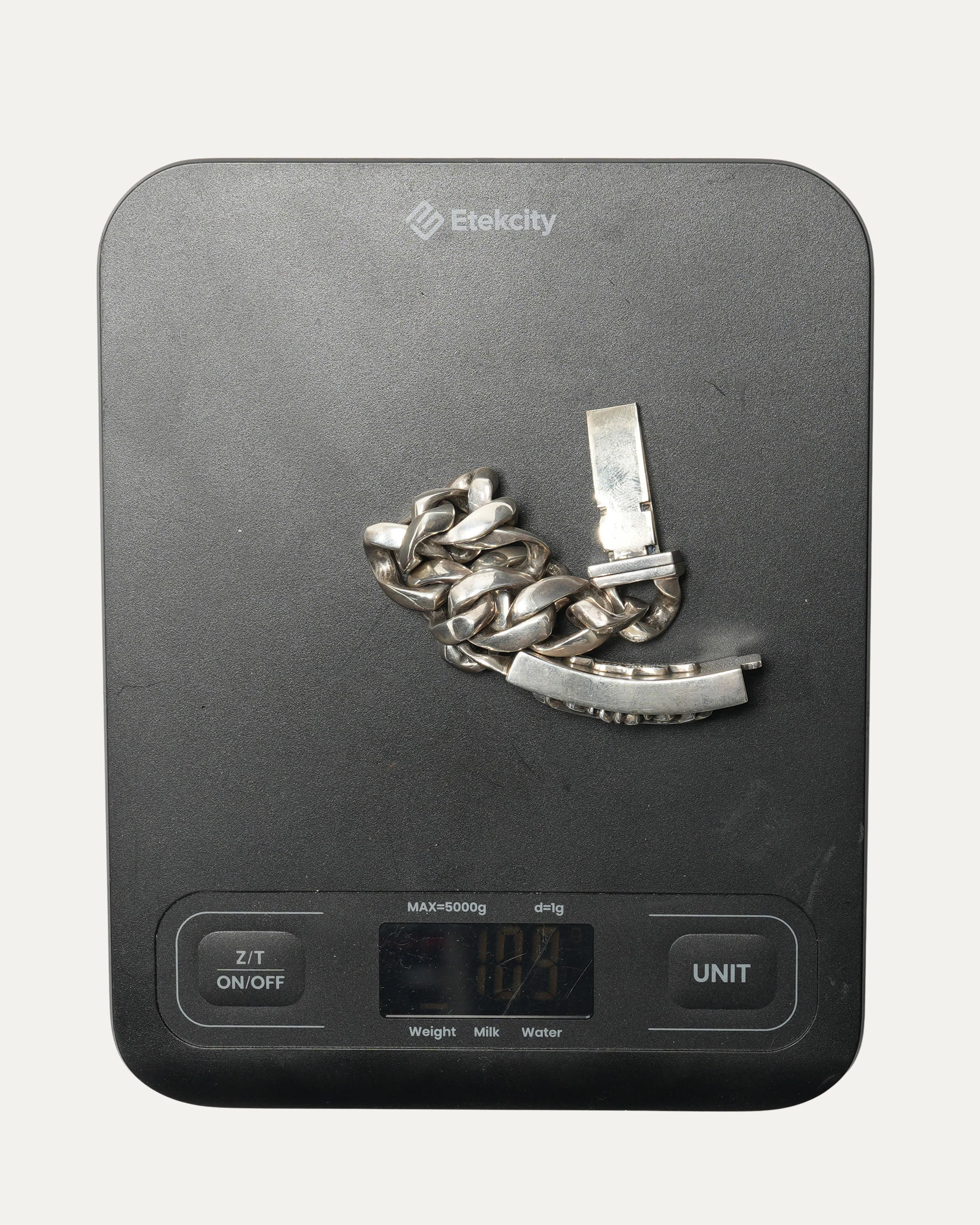 Diamond Floral Cross ID Bracelet - Image 5