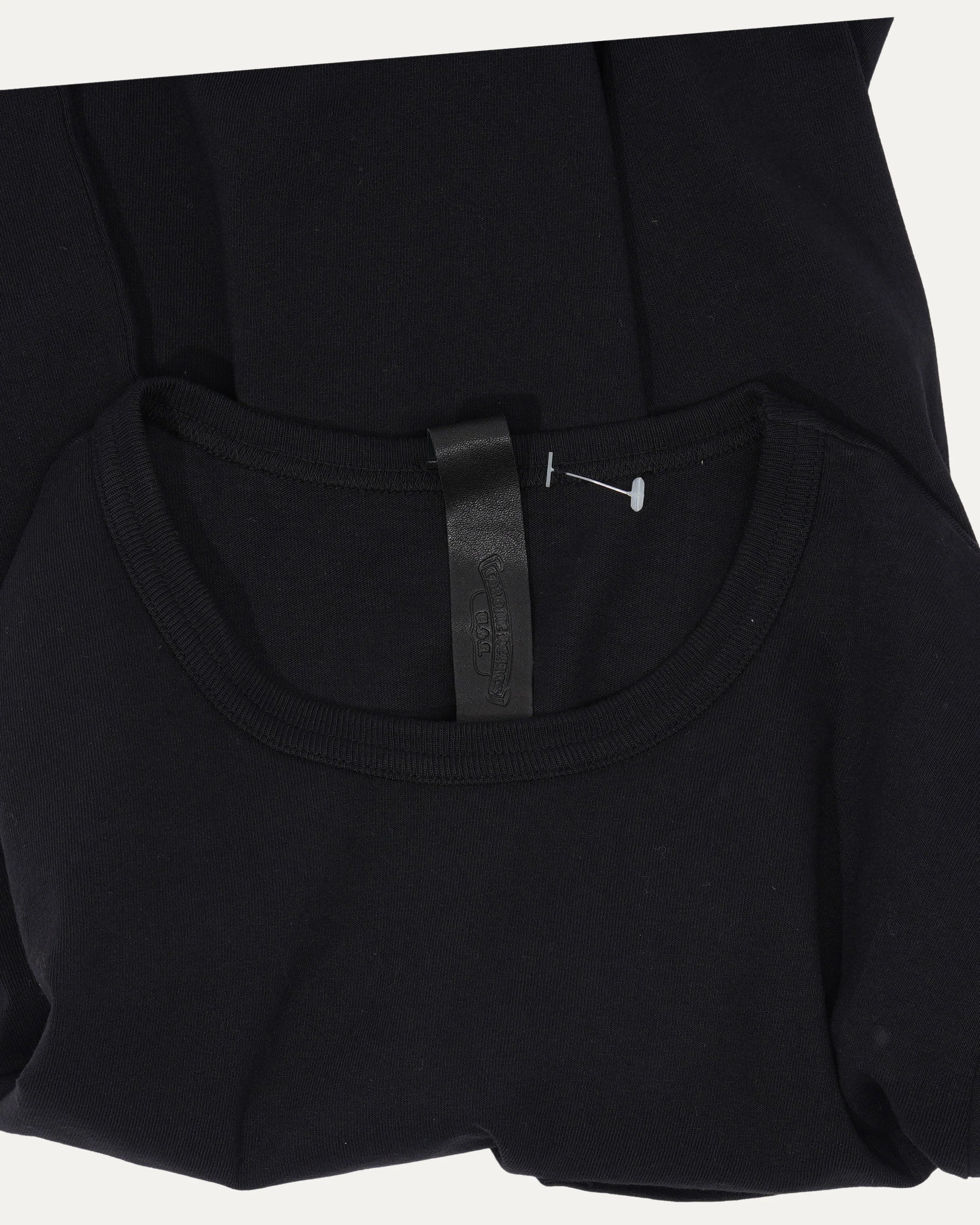 Embroidered Eye Chart Logo Pocket T-Shirt - Image 3