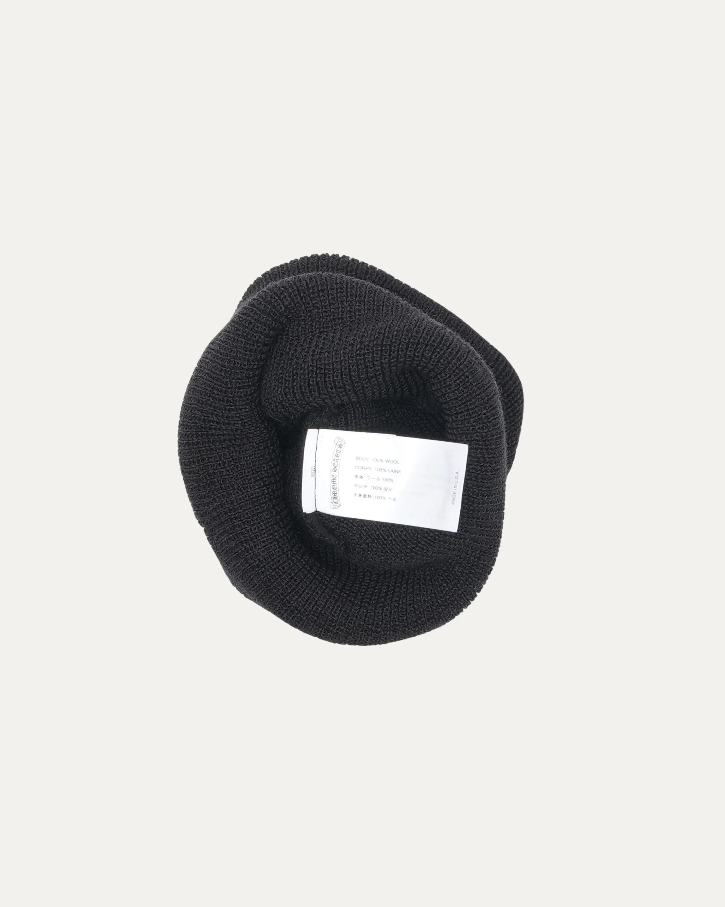 Embroidered Horseshoe Logo Beanie - Image 3