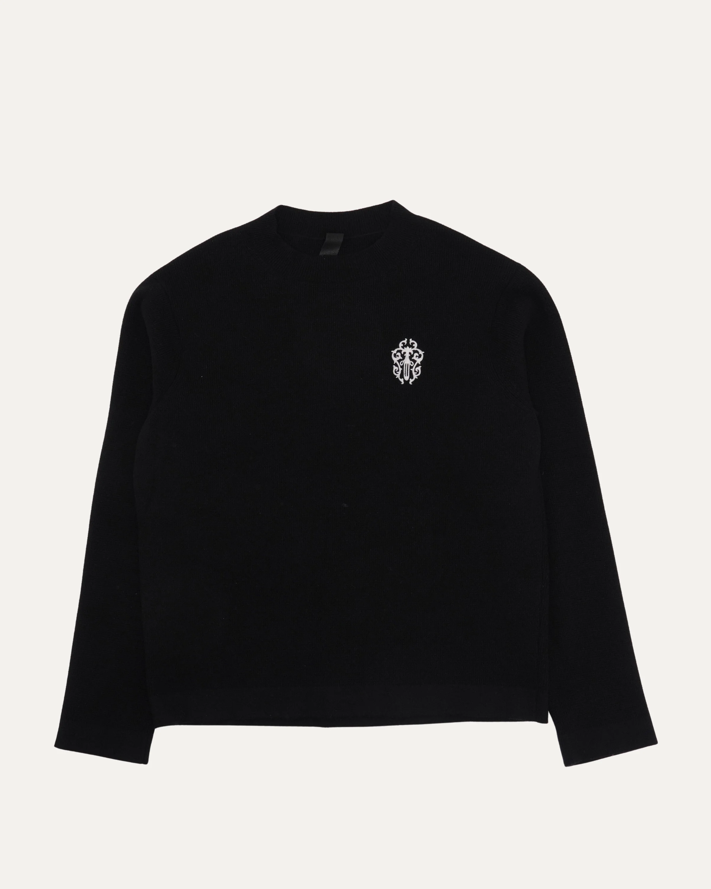 Embroidered Vine Dagger Sweater