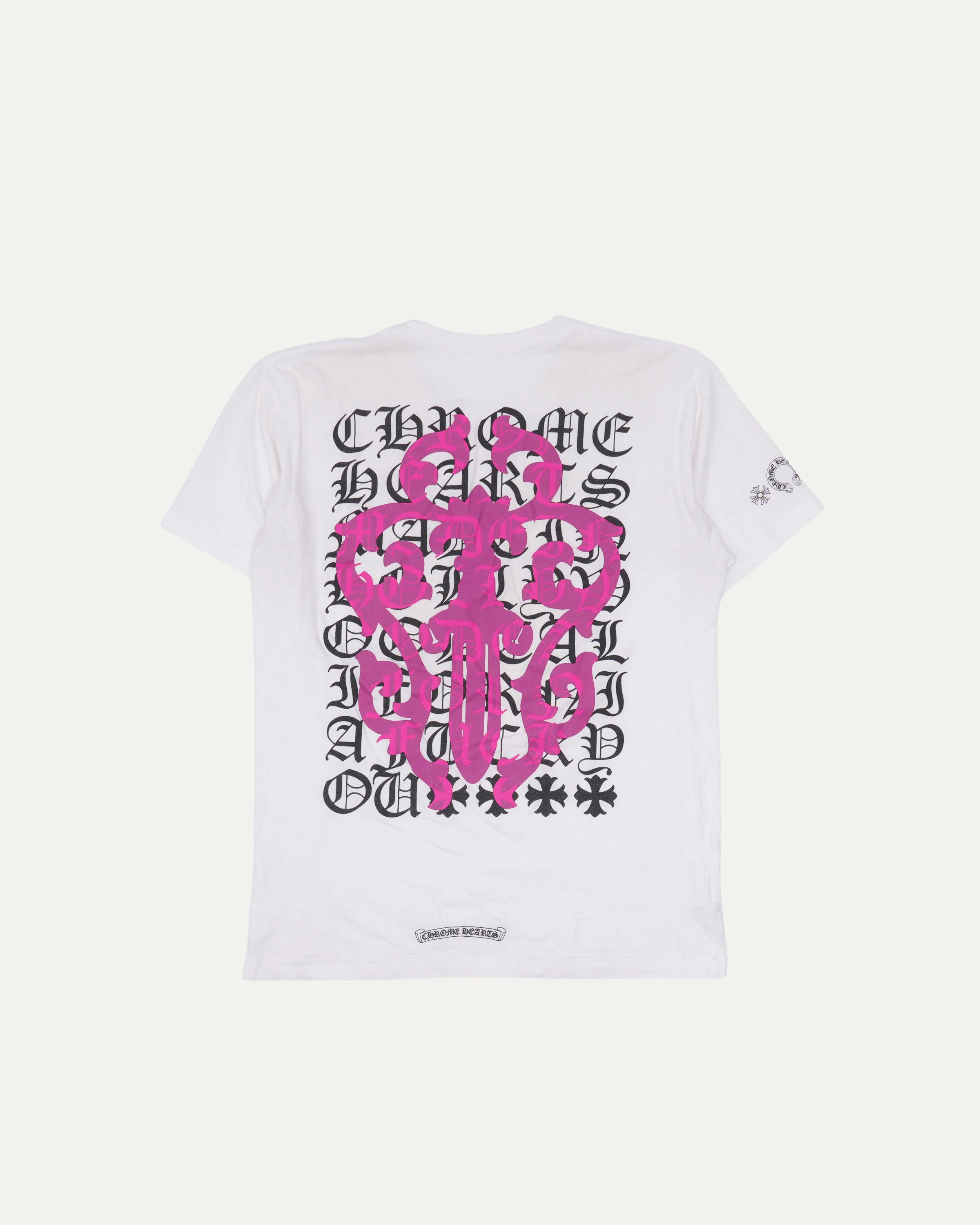Eyechart Dagger White T-Shirt - Image 2