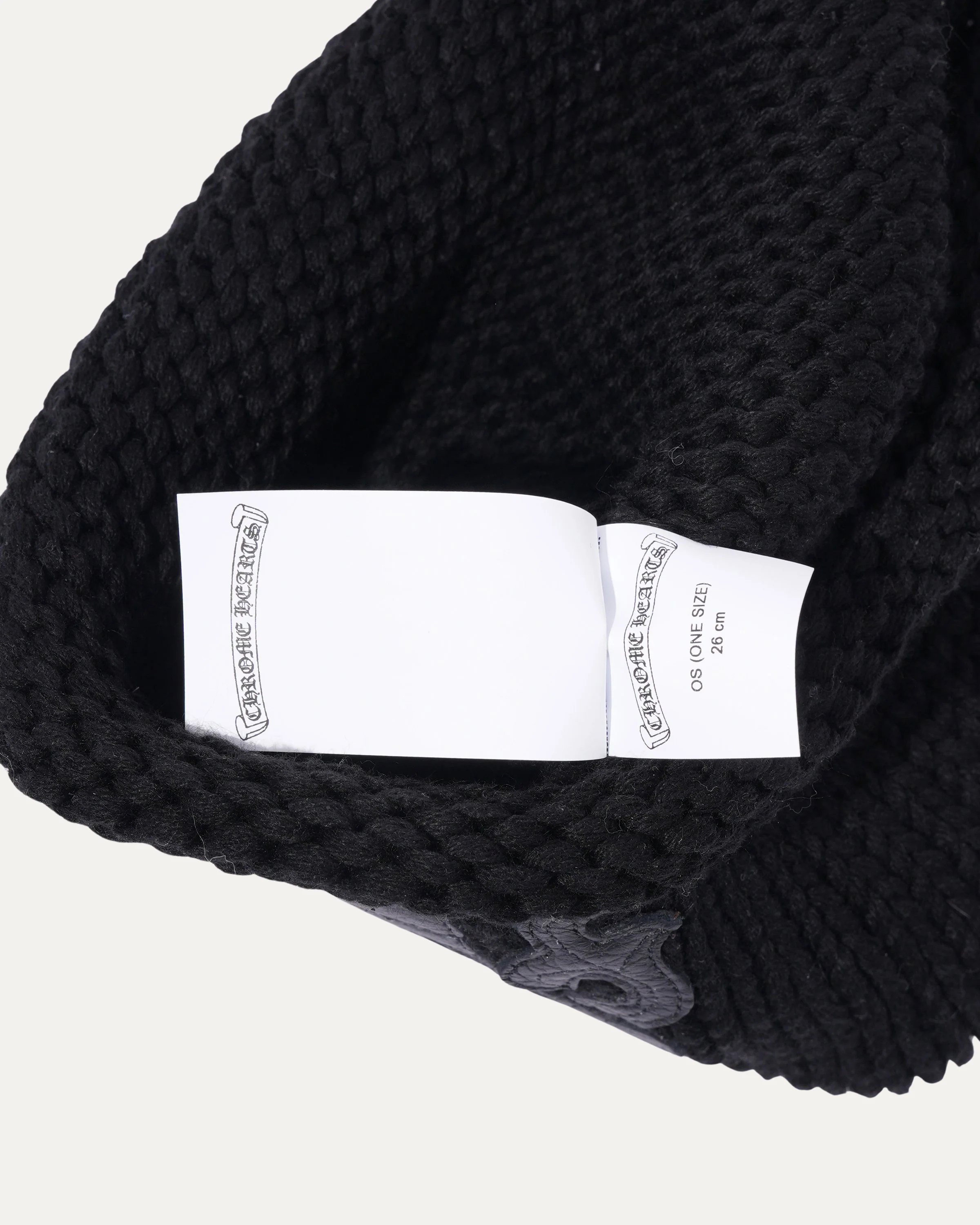 Fleur Patch Cashmere Beanie - Image 4