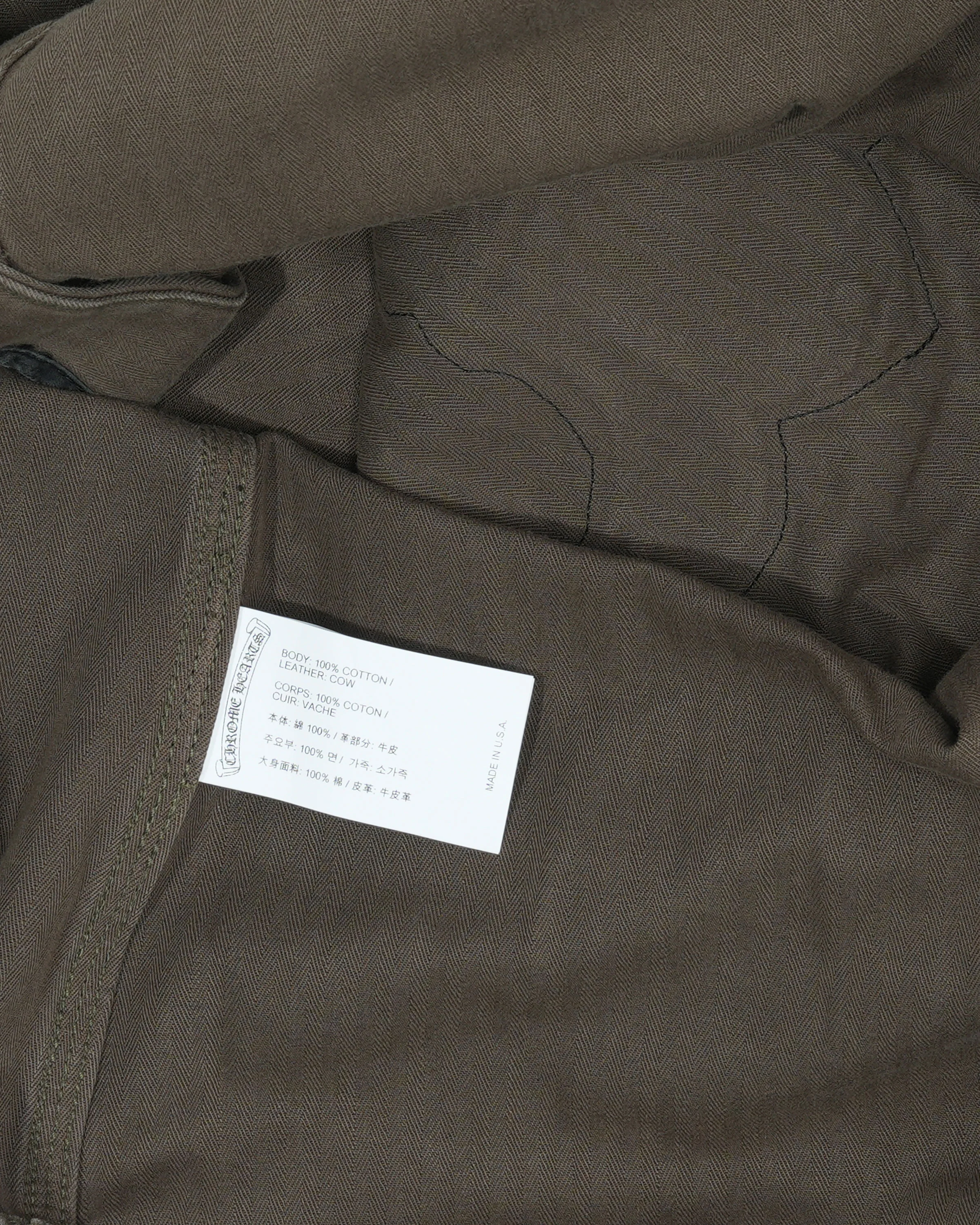 Fleur Patch Military Shirt - Image 4