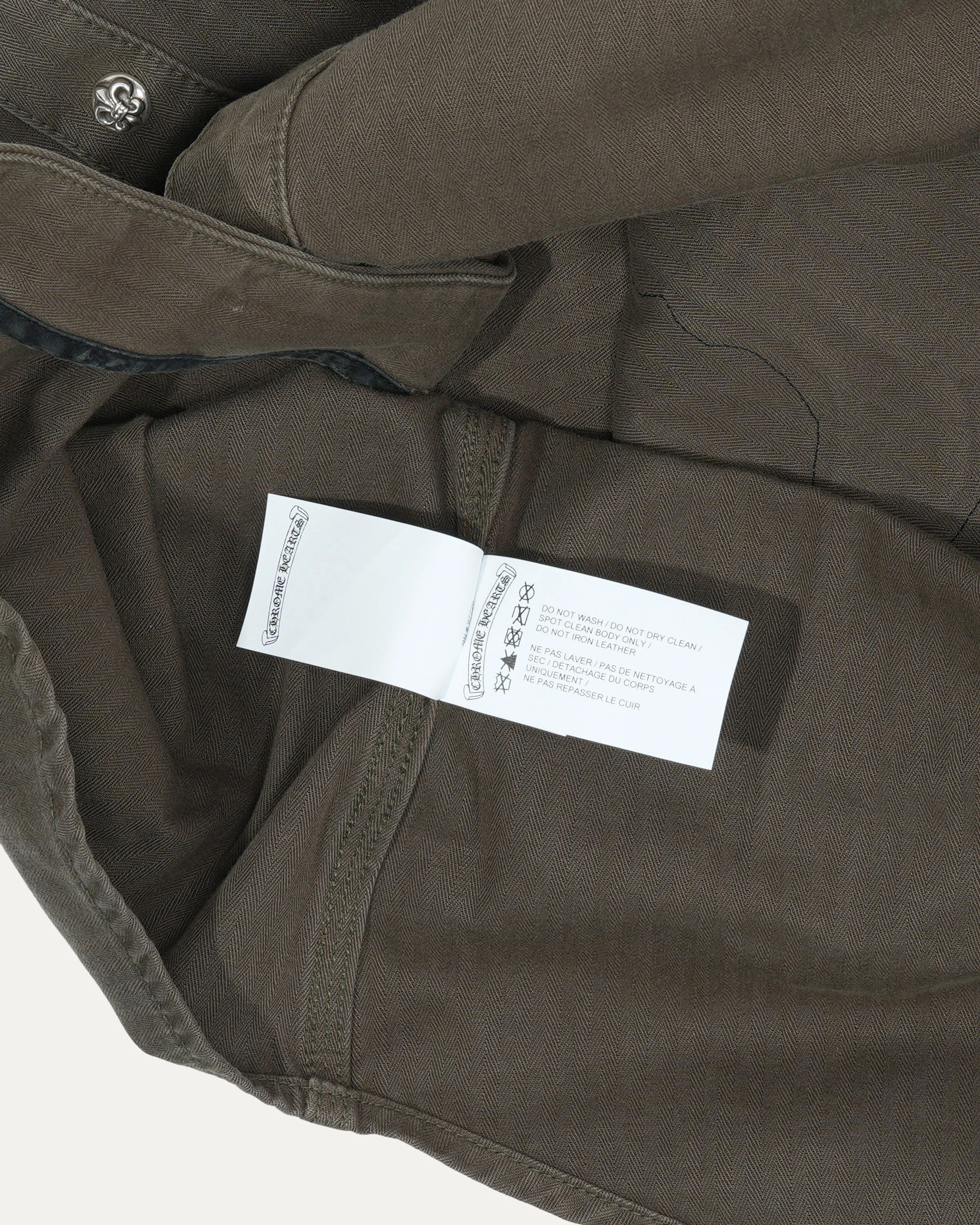 Fleur Patch Military Shirt - Image 5
