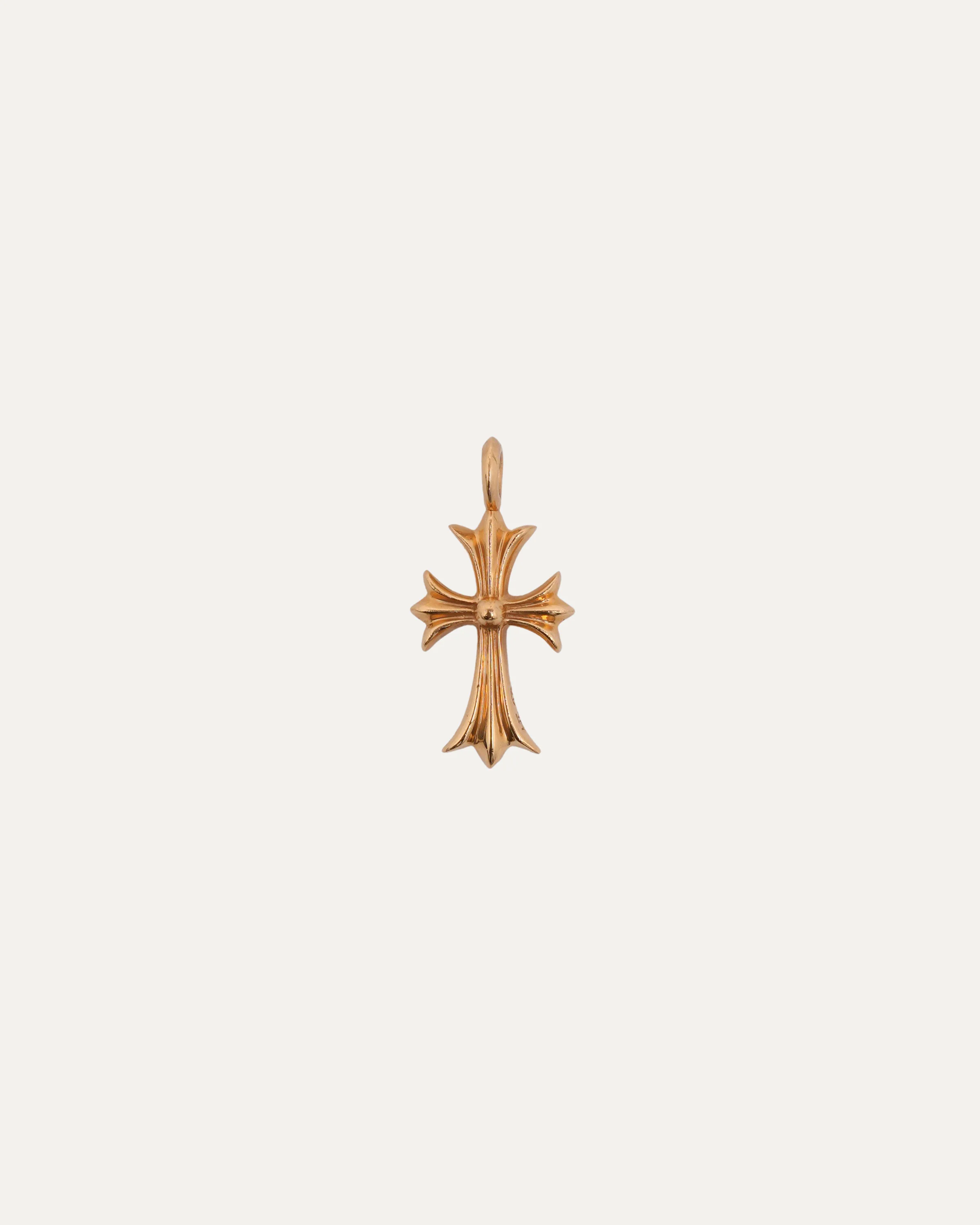 Gold Sapphire Tiny Fat Pendant - Image 2