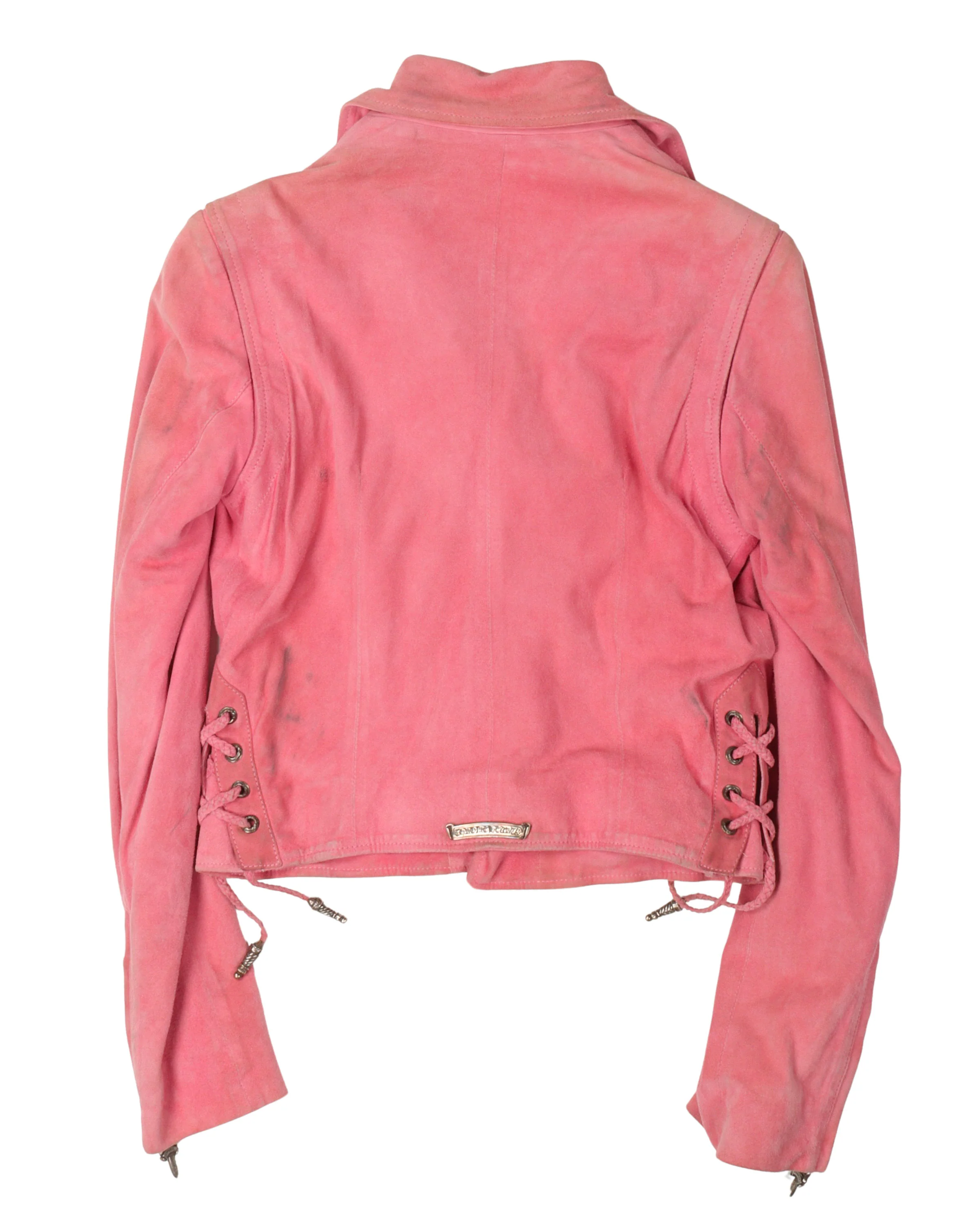 Hermes Lined Suede Jacket - Image 2