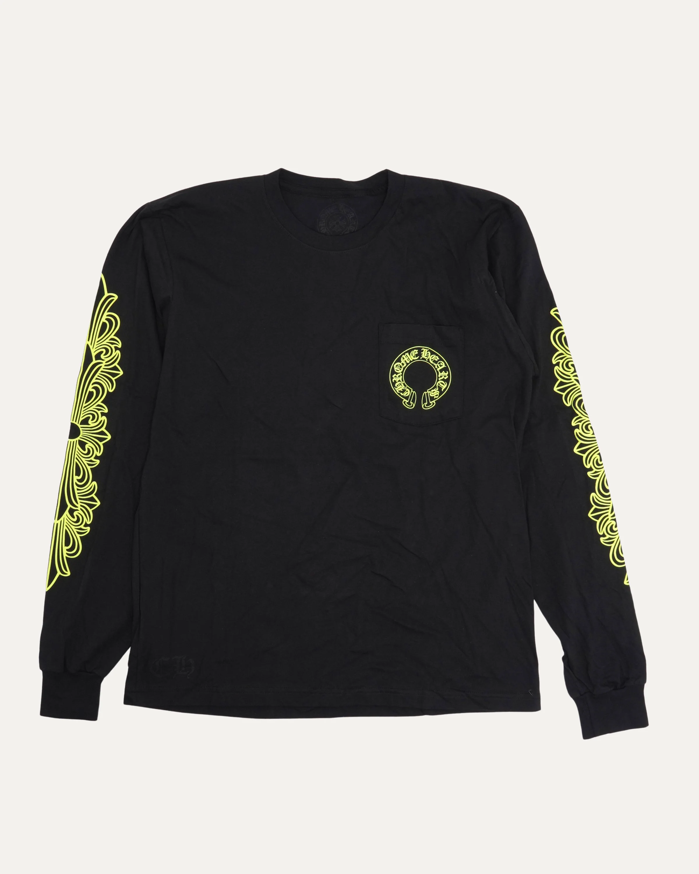 Horseshoe Logo Long Sleeve Pocket T-Shirt