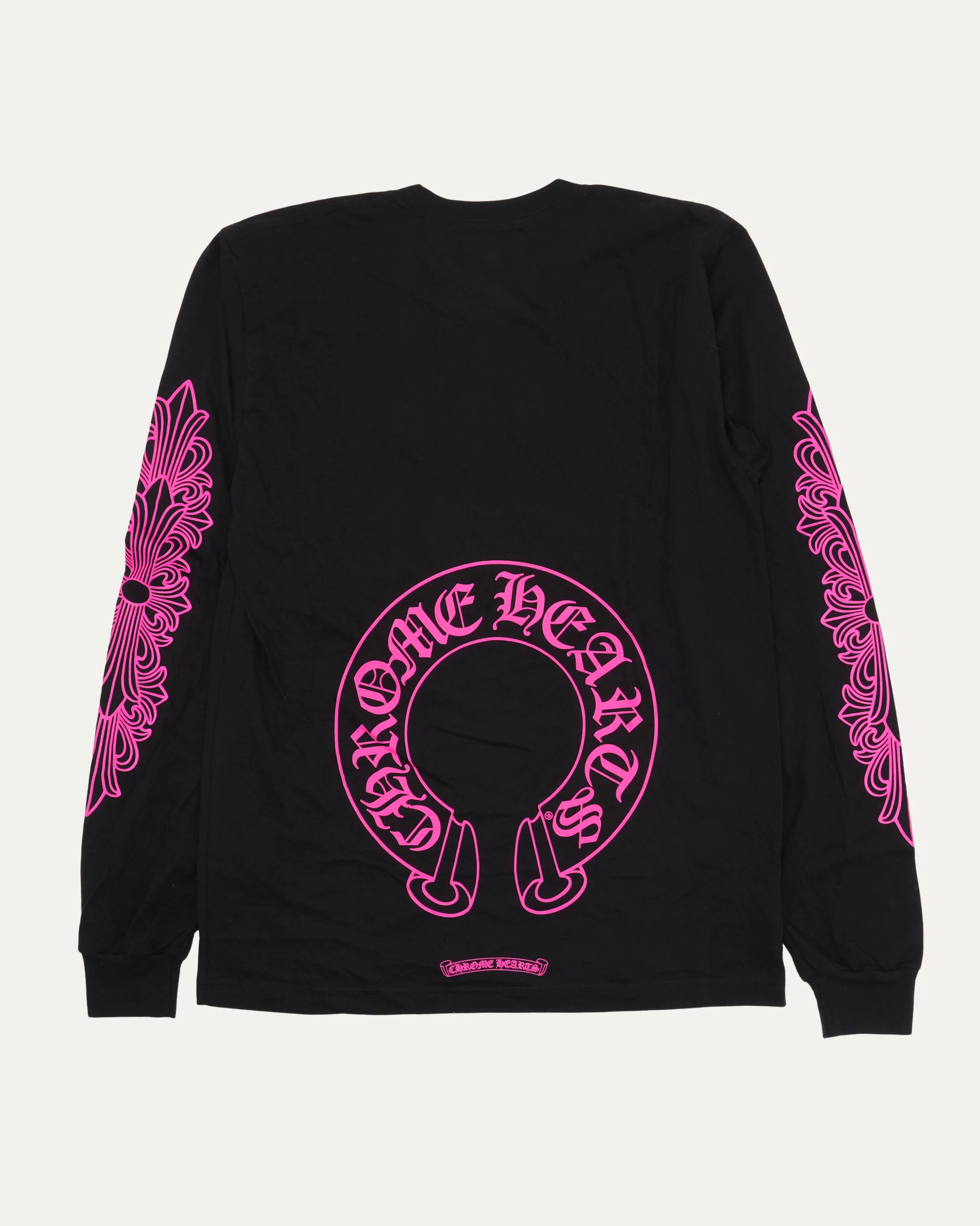 Horseshoe Logo Long Sleeve Pocket T-Shirt - Image 2