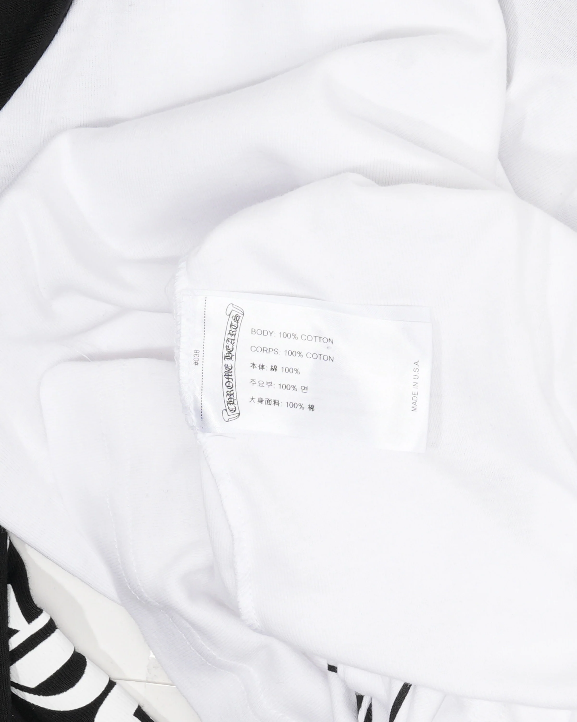 Horseshoe Neck Logo Raglan T-Shirt - Image 3