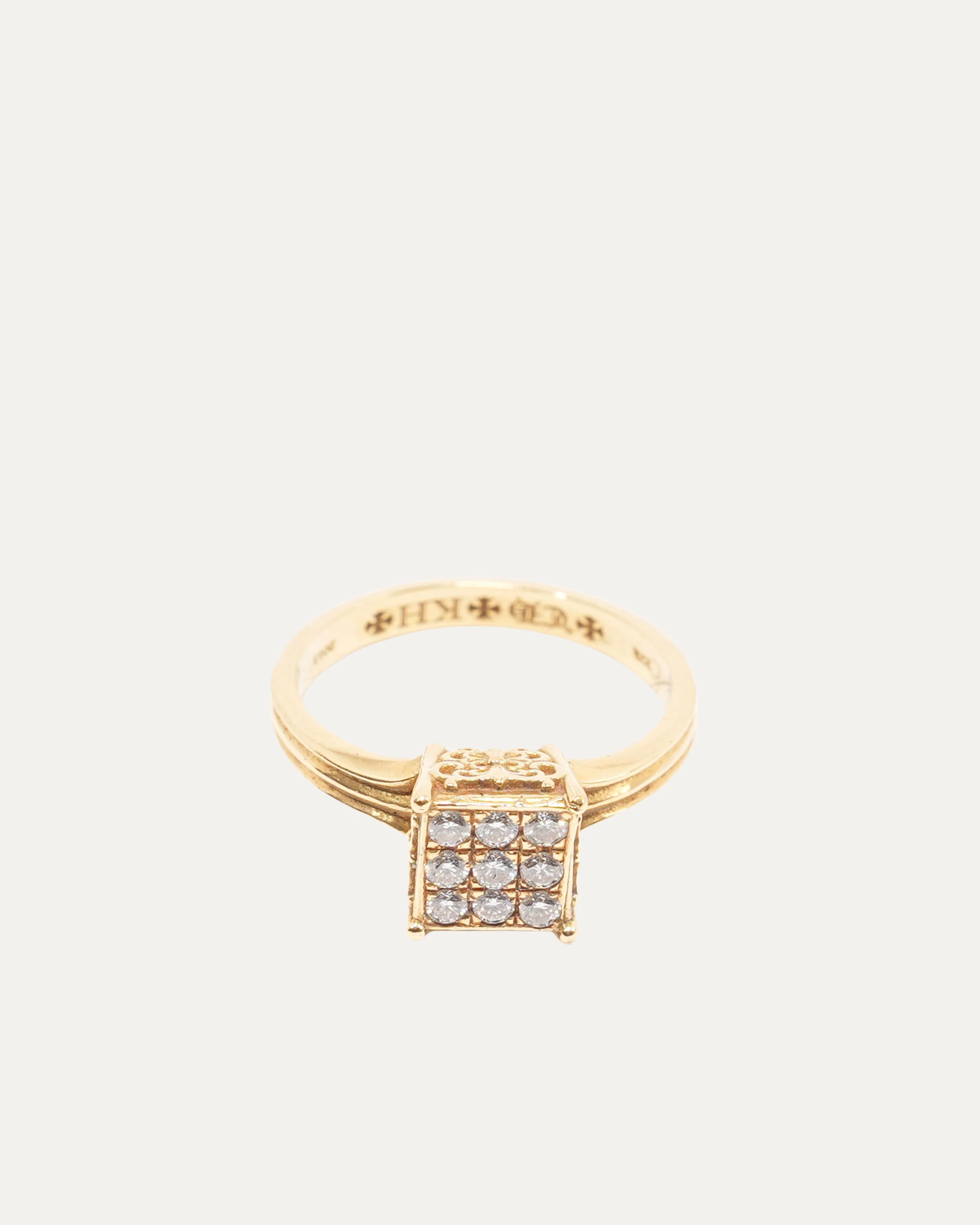 Kate Hudson Diamond Butterfly Cross Ring