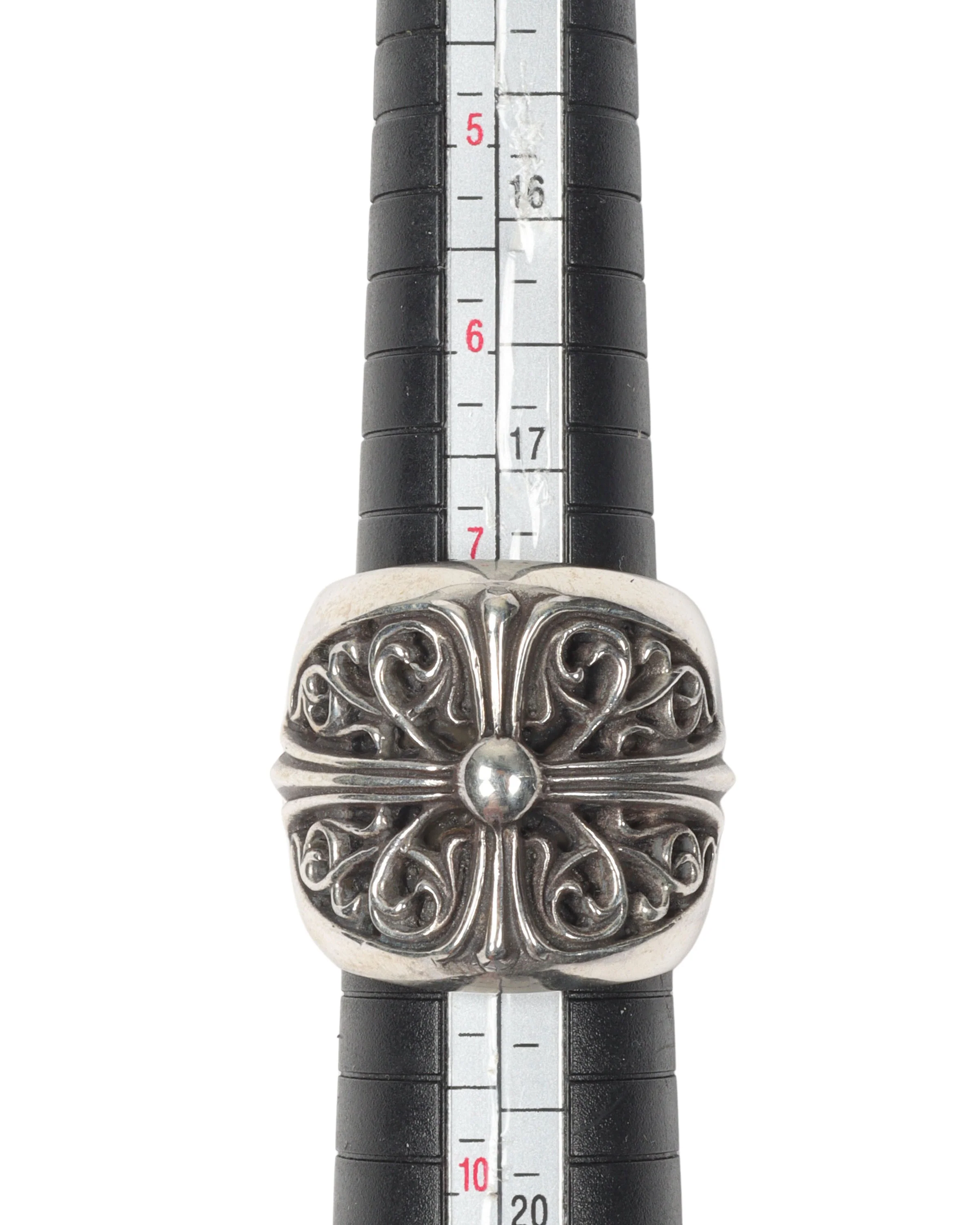 Oval Cross Ring - Image 3