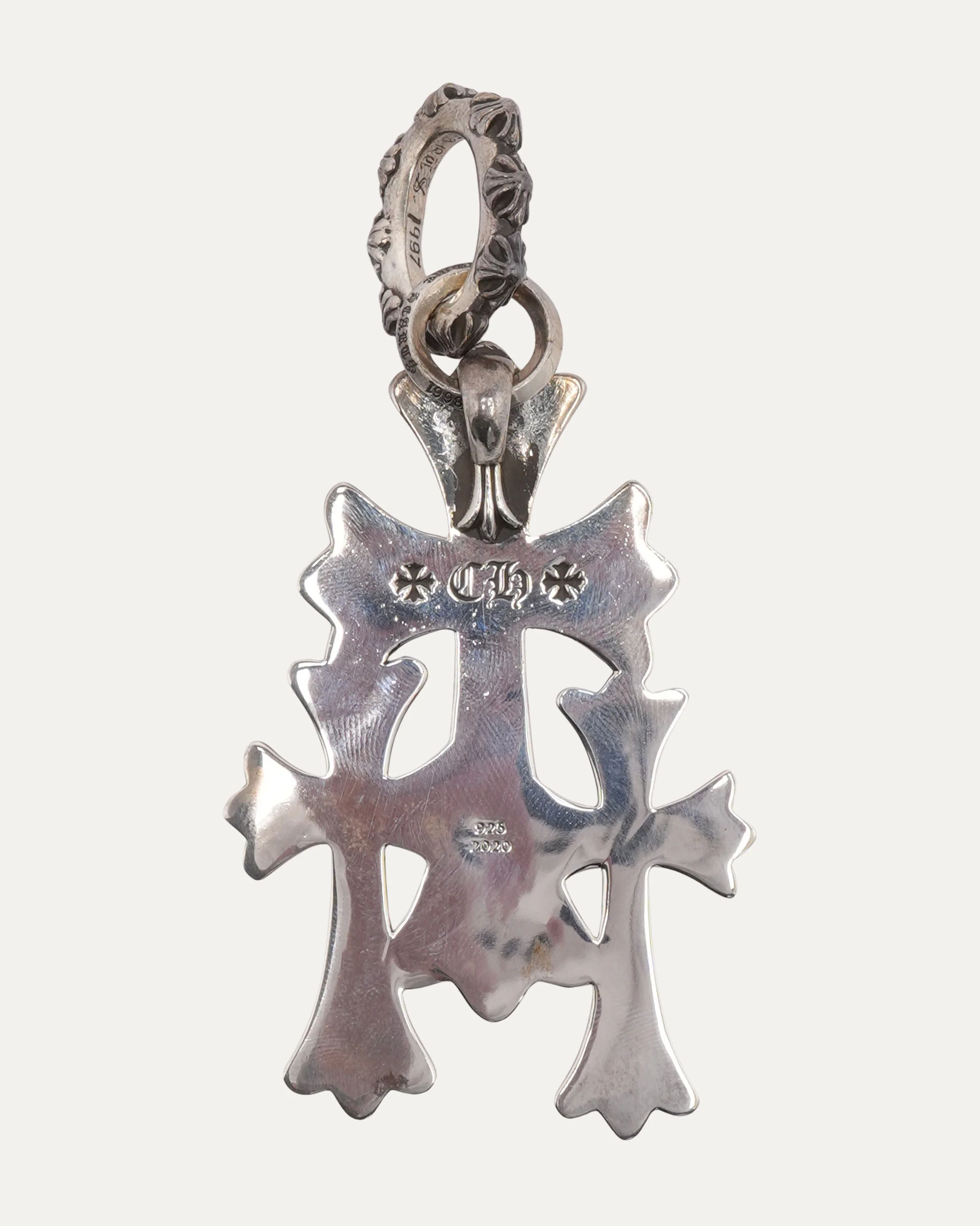 XL Cemetery Cross Pendant With Plus Cross Bake - Image 2