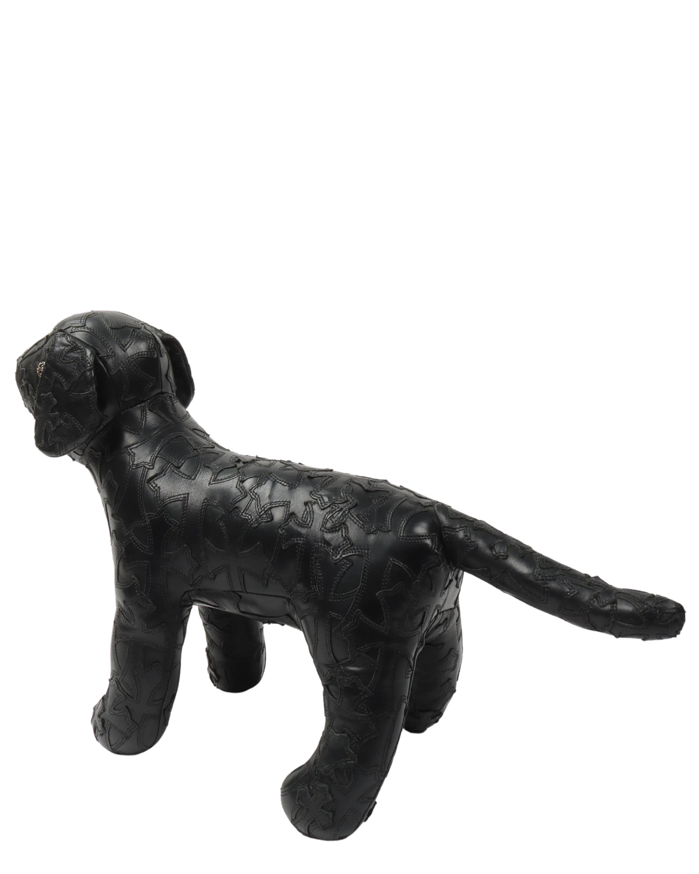 Leather Cross Patch Dog - Image 5