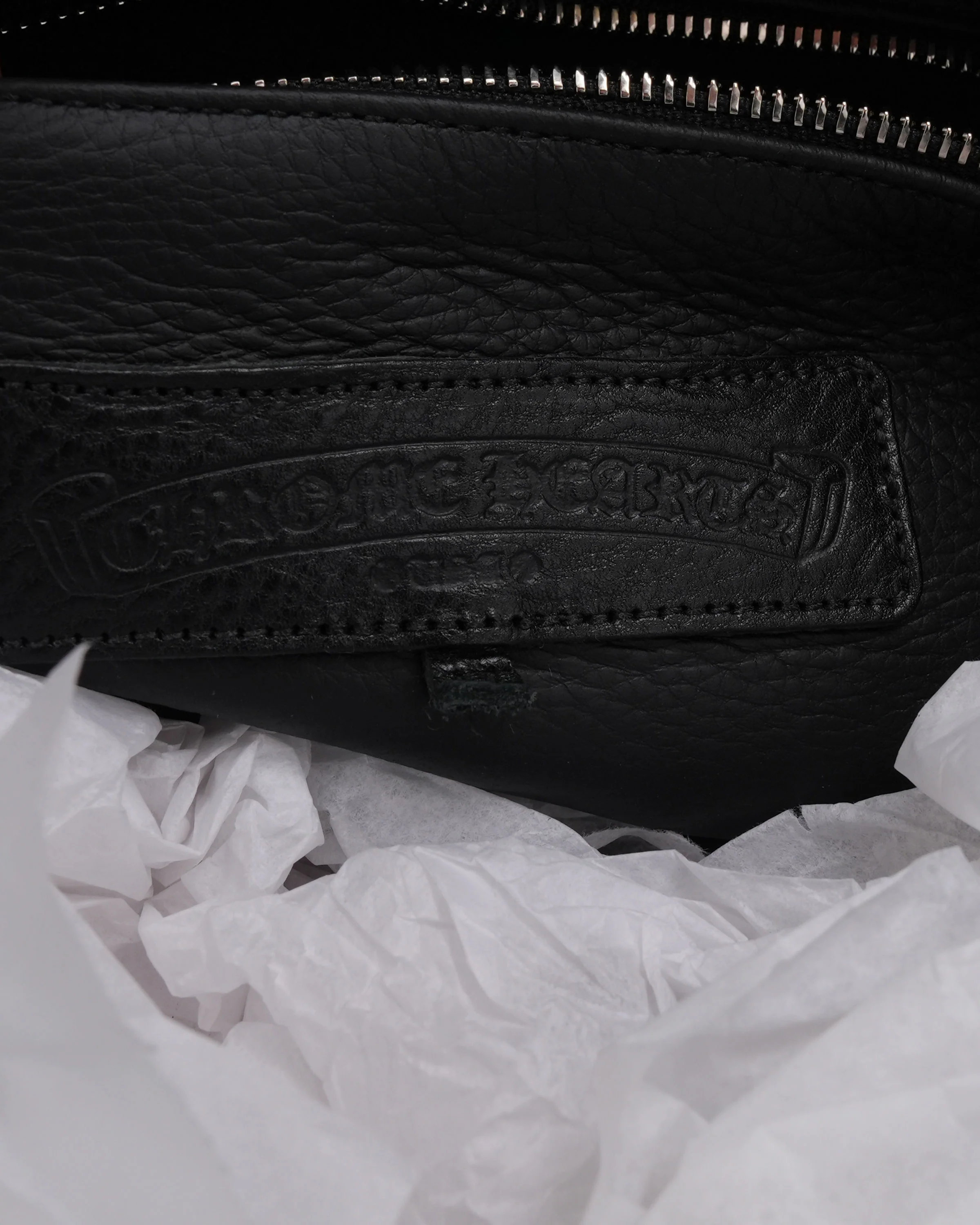 Leather Cross Patch Duffle Bag - Image 7