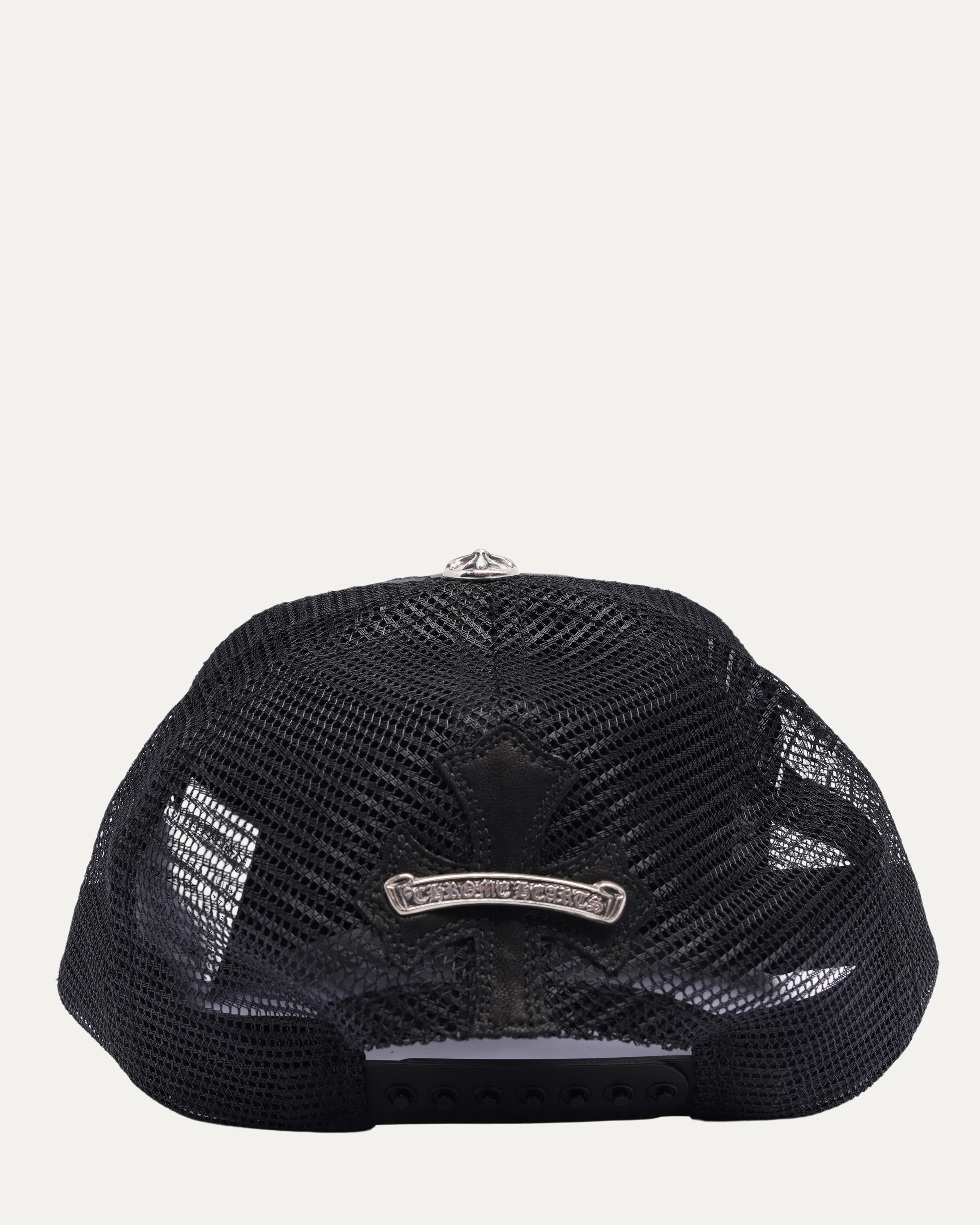Leather Cross Patch Hat - Image 2