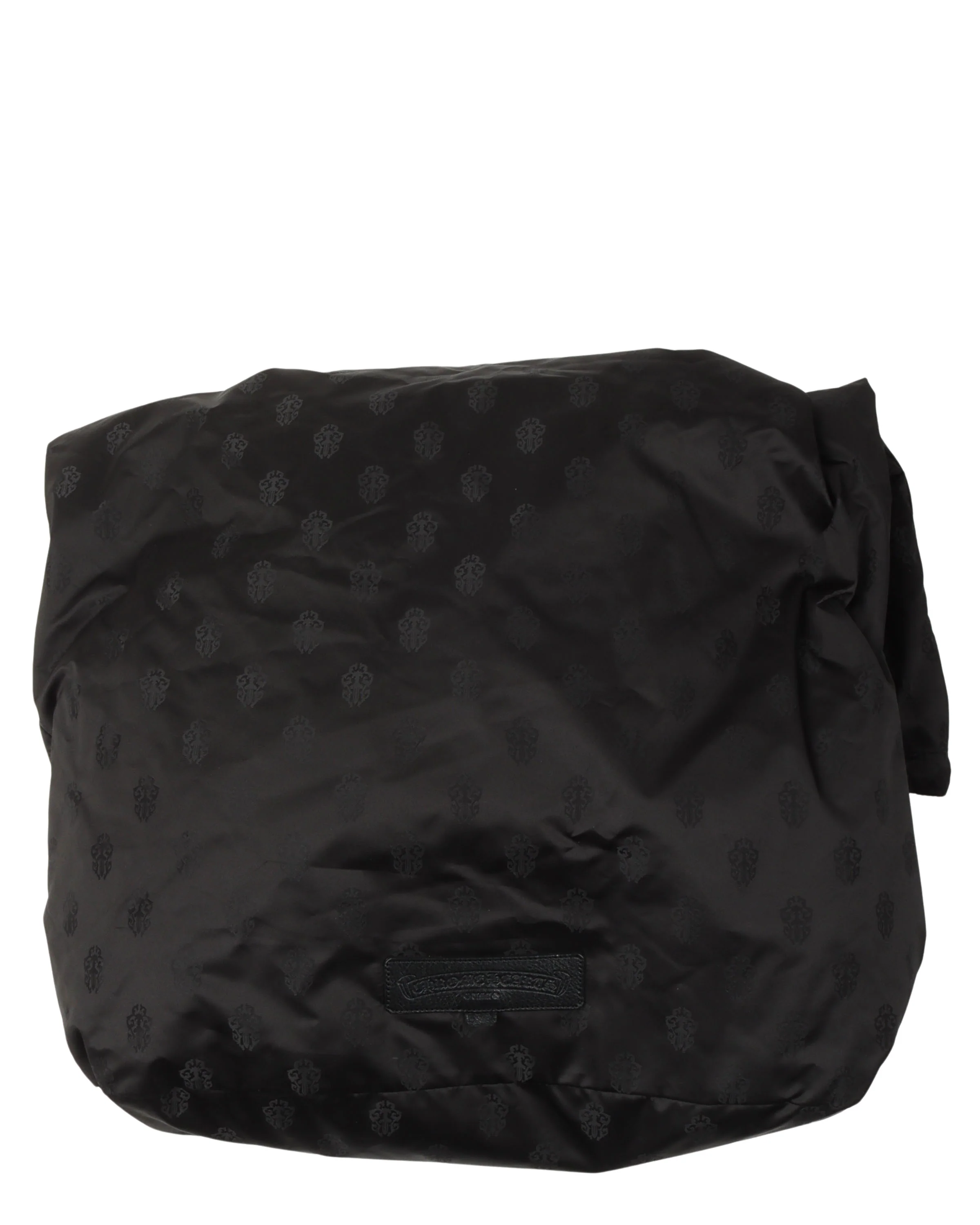 Leather Multicolor Cross Patch Backpack - Image 5