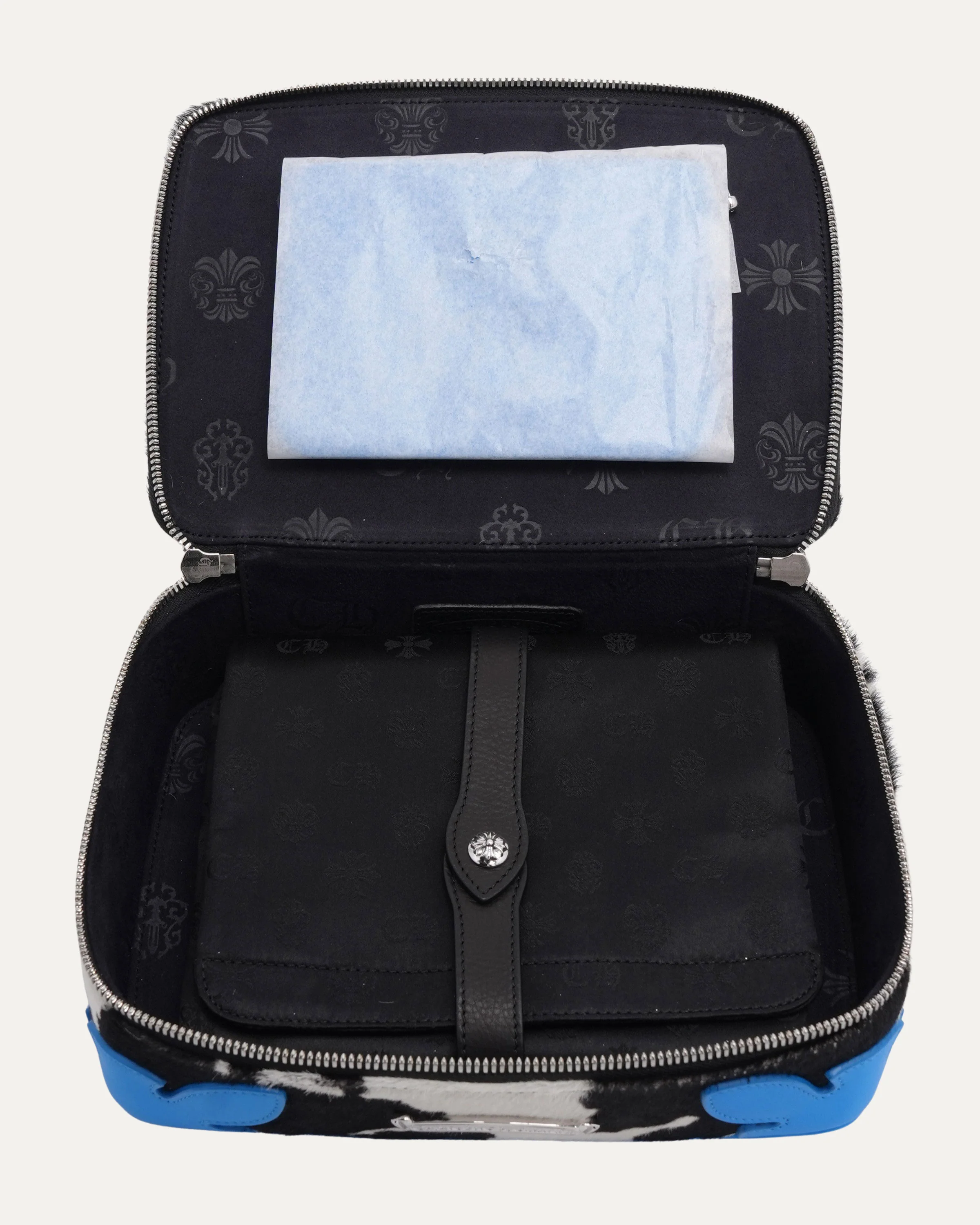 Leather & Pony Hair Jewelry Case - Image 6