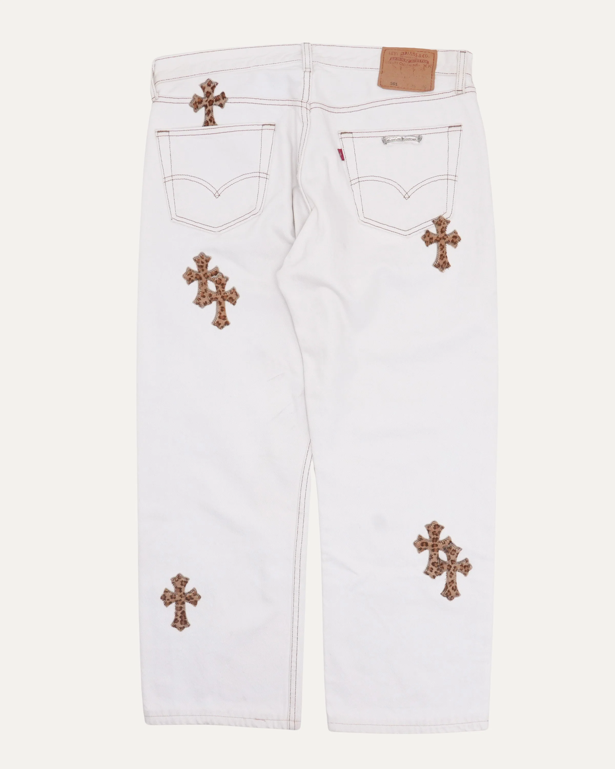 Levi's 501 Cross Patch Jeans - Image 2