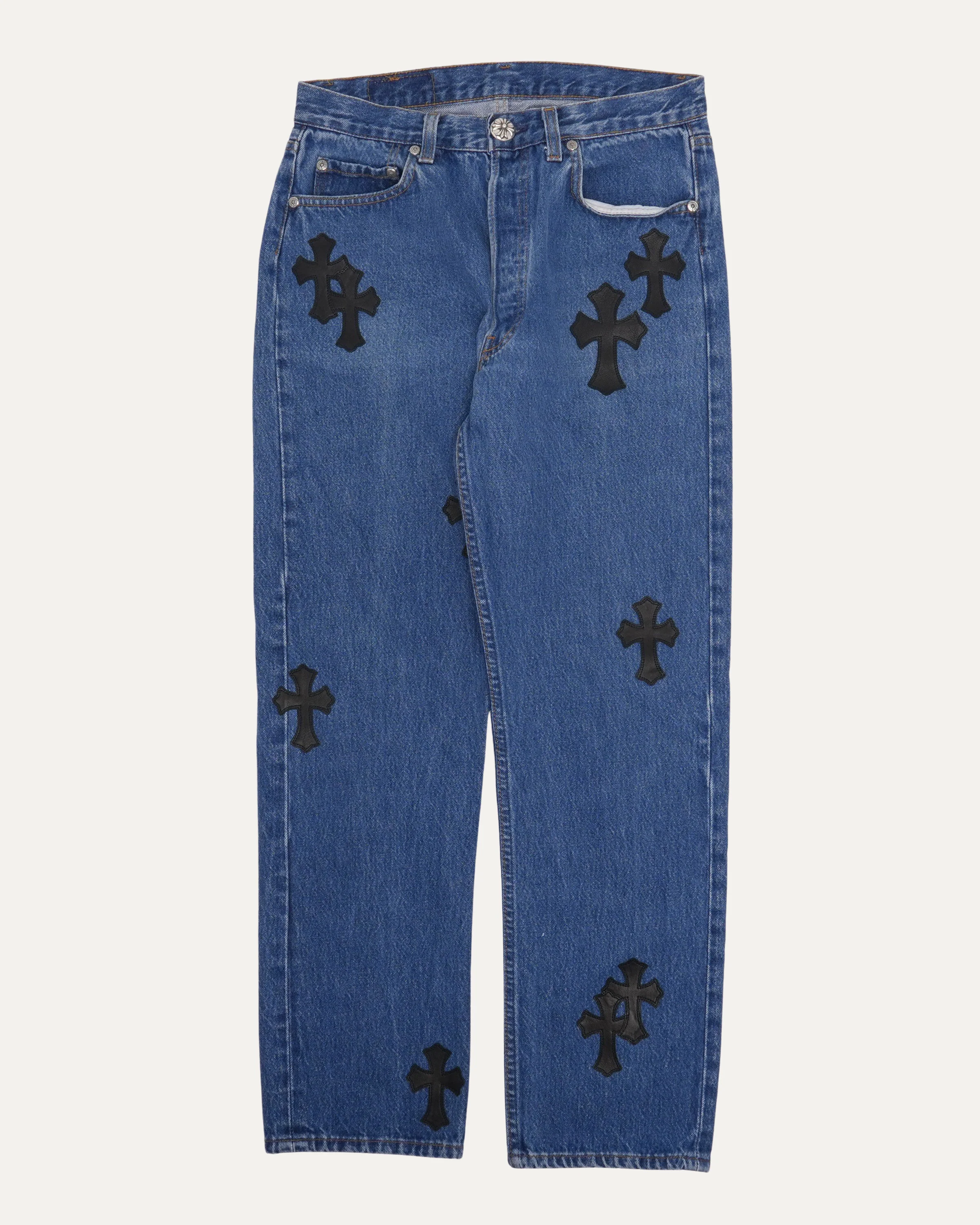 Levi's 501 Cross Patch Jeans