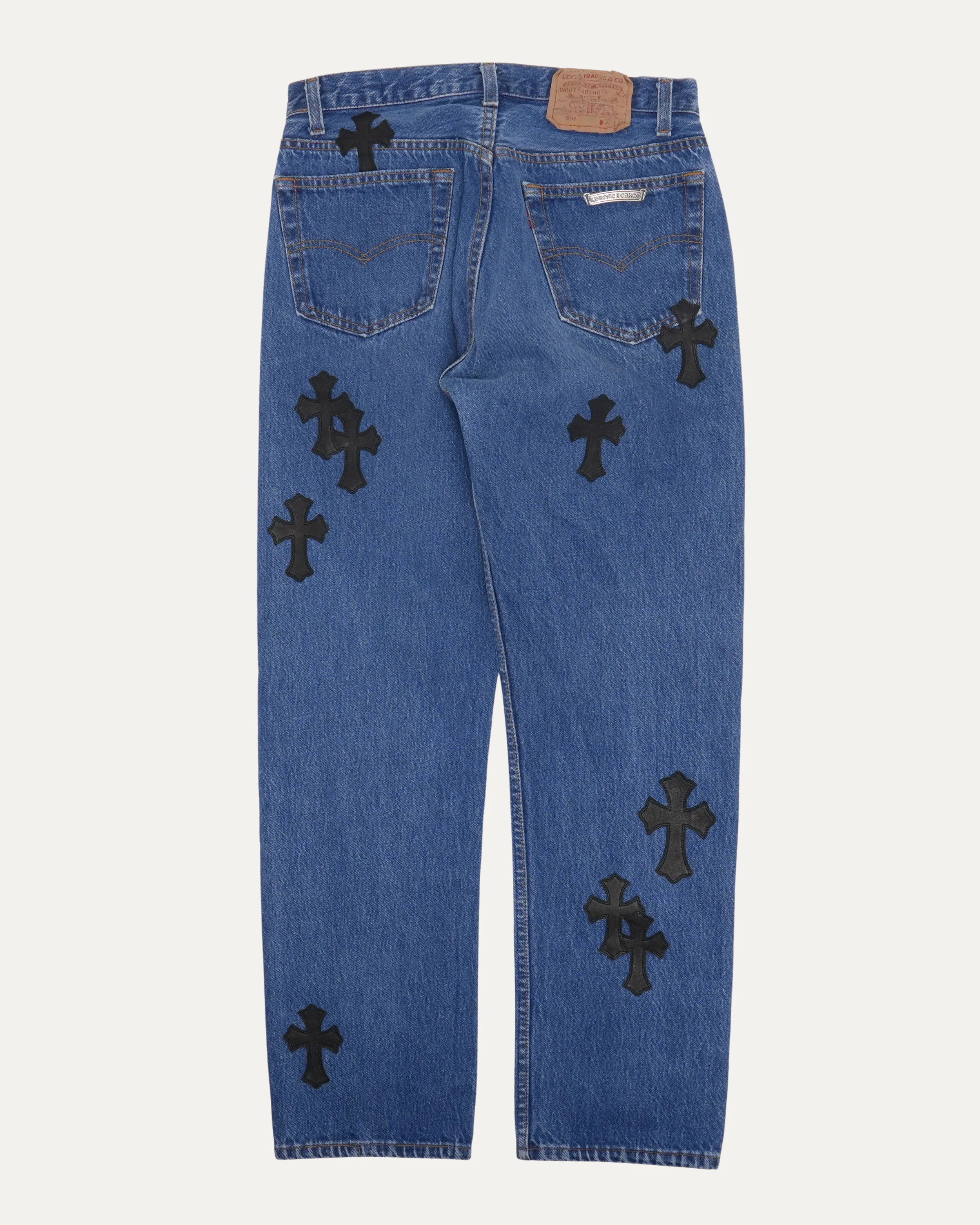 Levi's 501 Cross Patch Jeans - Image 2