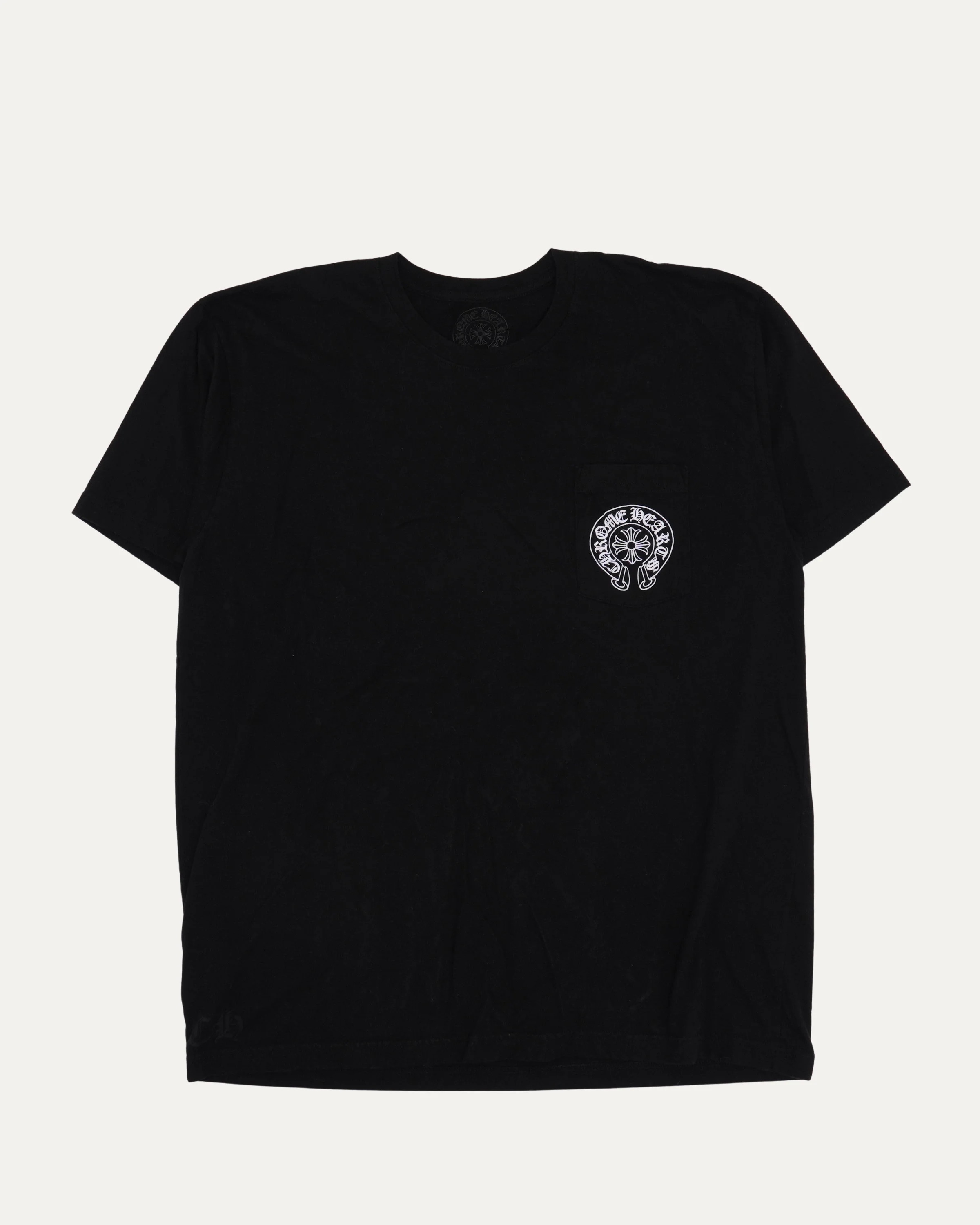 Los Angeles Plus Cross Horseshoe Logo Pocket T-Shirt