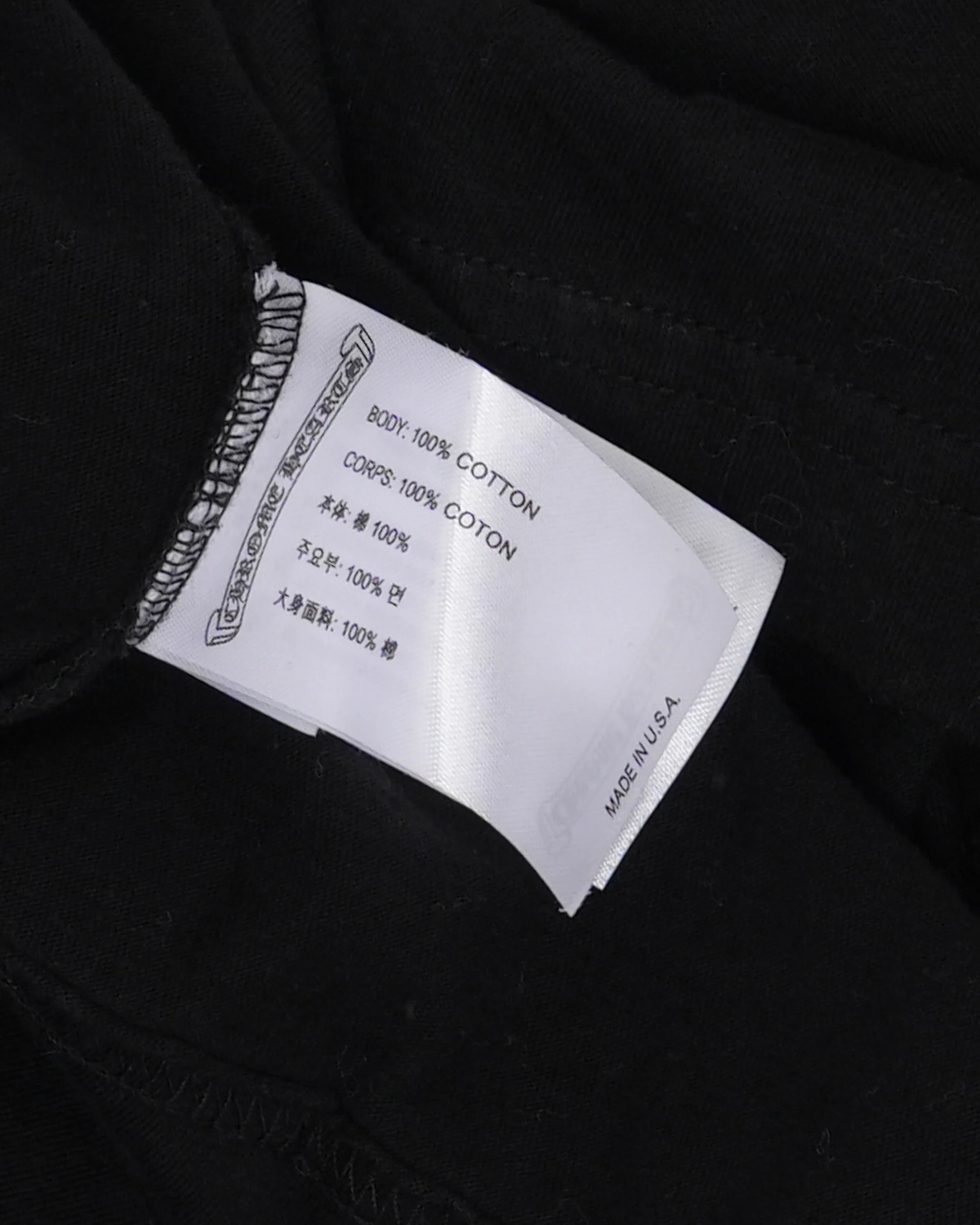 Los Angeles Plus Cross Horseshoe Logo Pocket T-Shirt - Image 3