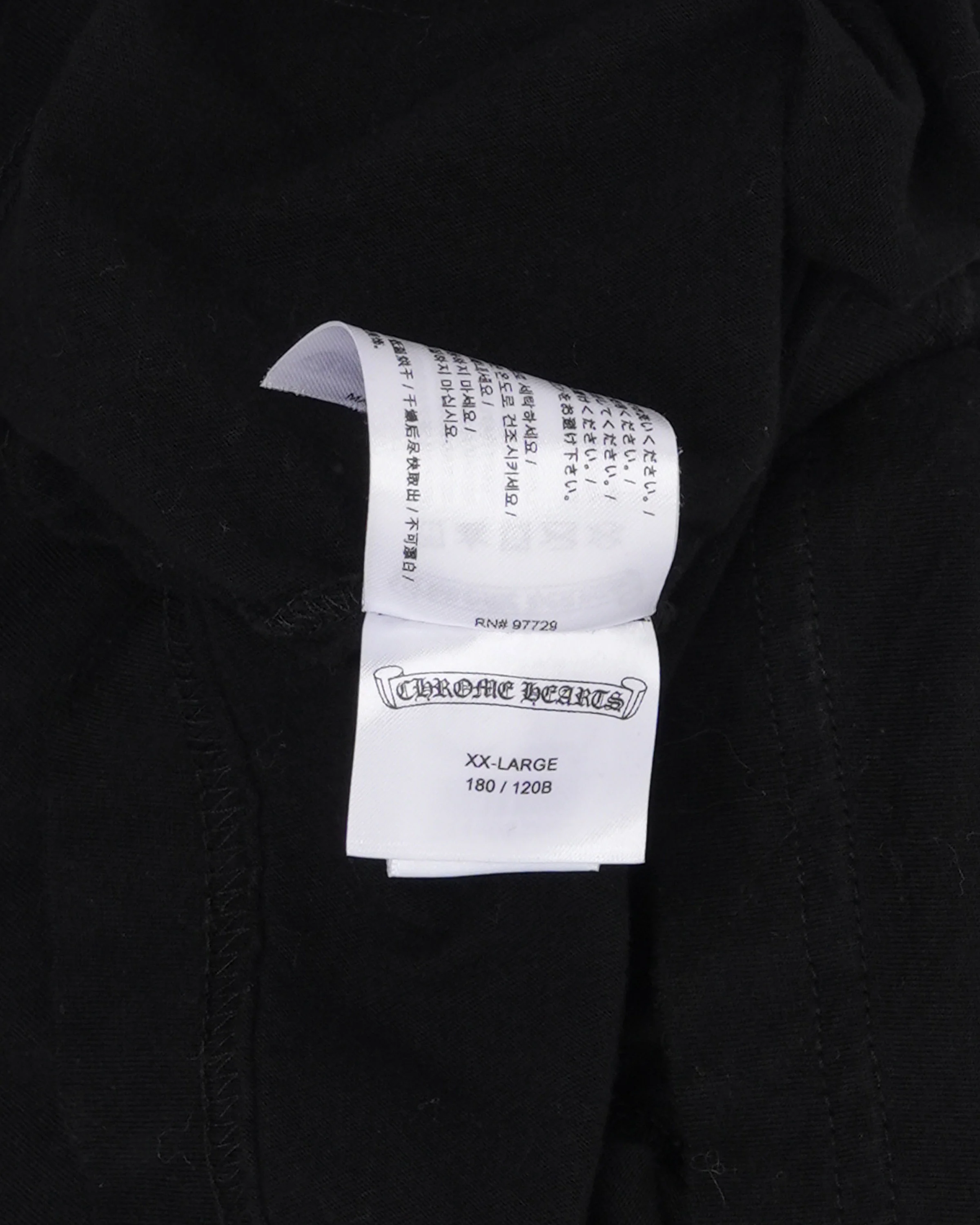 Los Angeles Plus Cross Horseshoe Logo Pocket T-Shirt - Image 4
