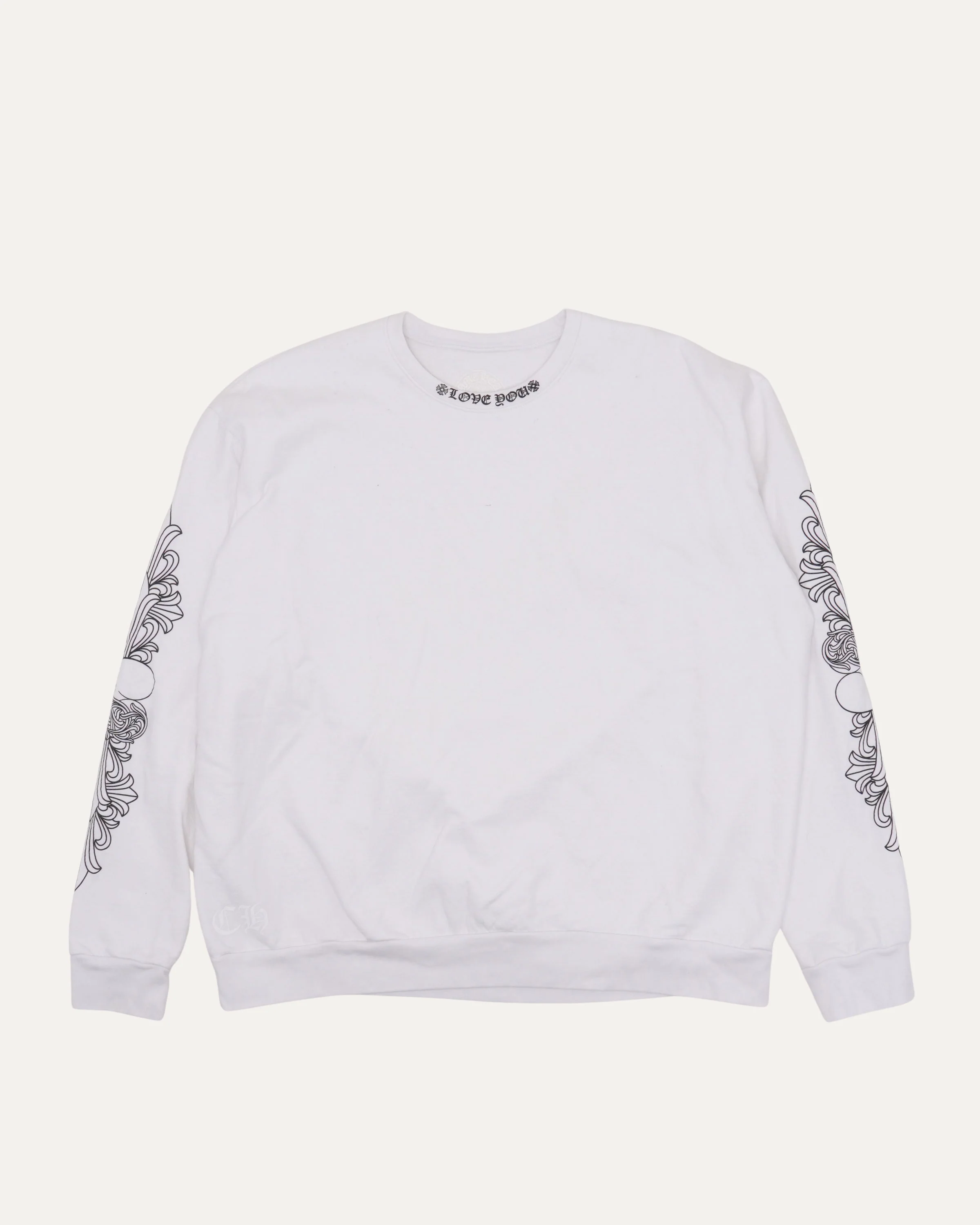 Love You Crewneck Sweatshirt