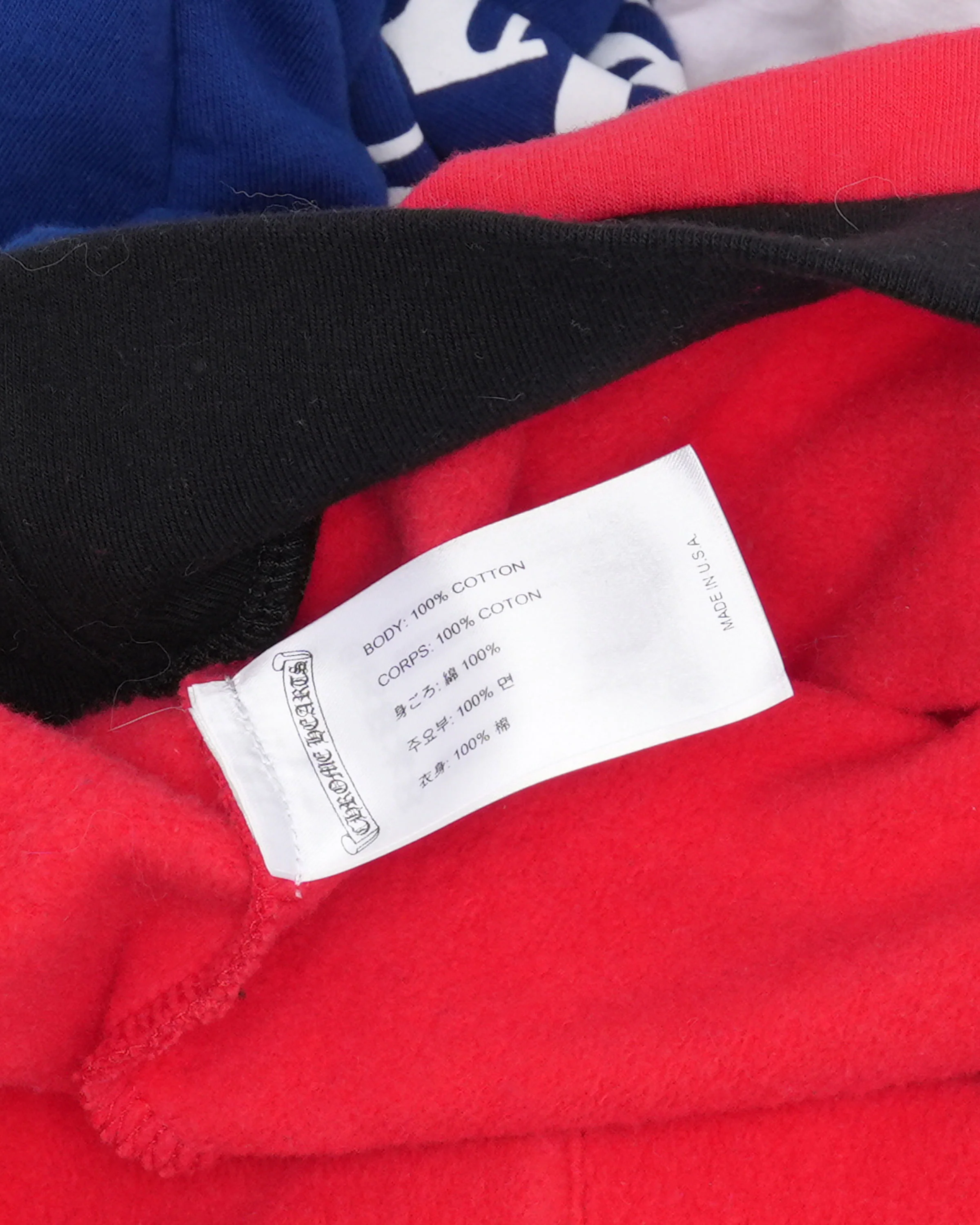 Matty Boy Chomper Horseshoe Logo Tri-Color Hoodie - Image 3