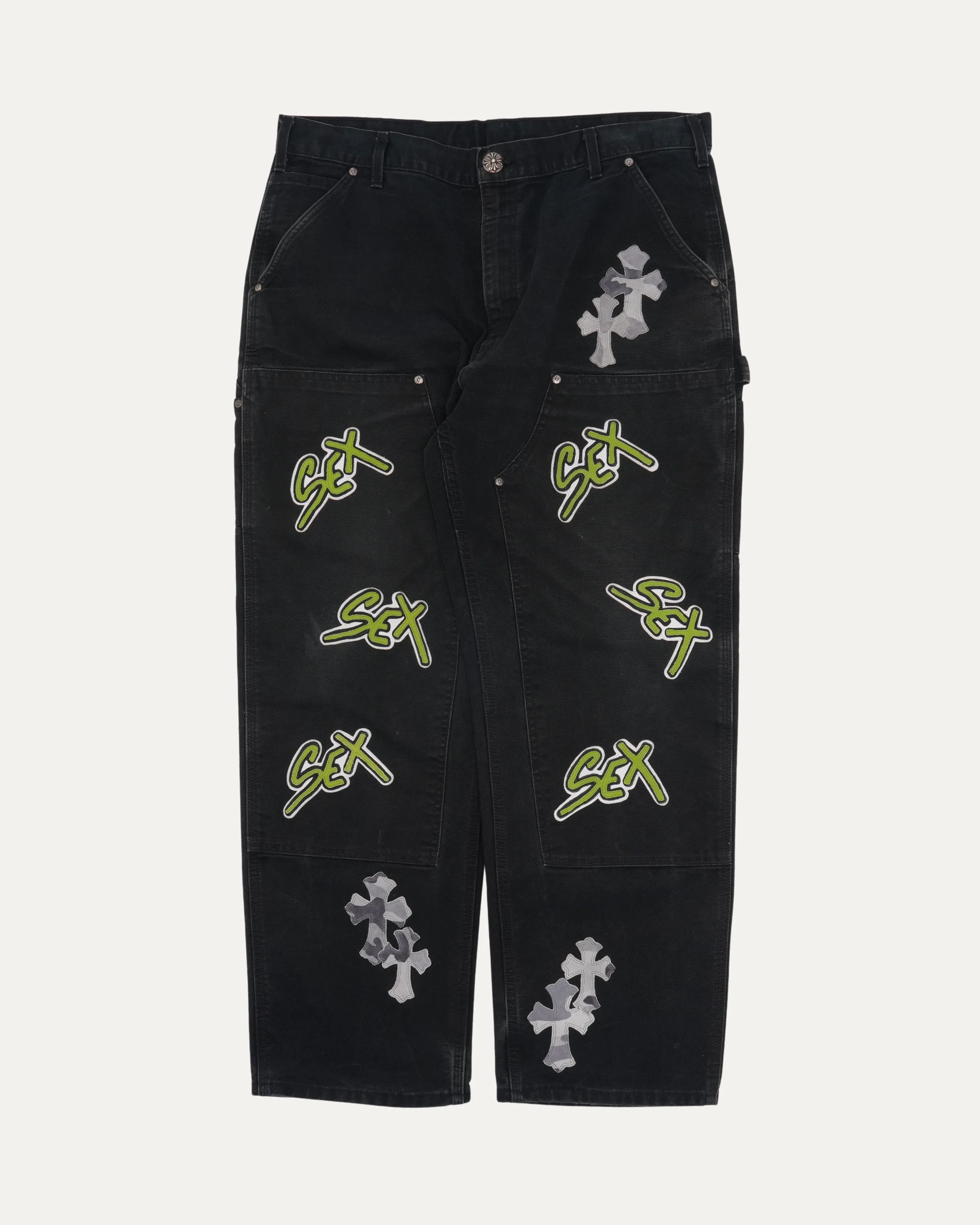 Matty Boy Sex Records Carhartt Cross Patch Double Knee Pants