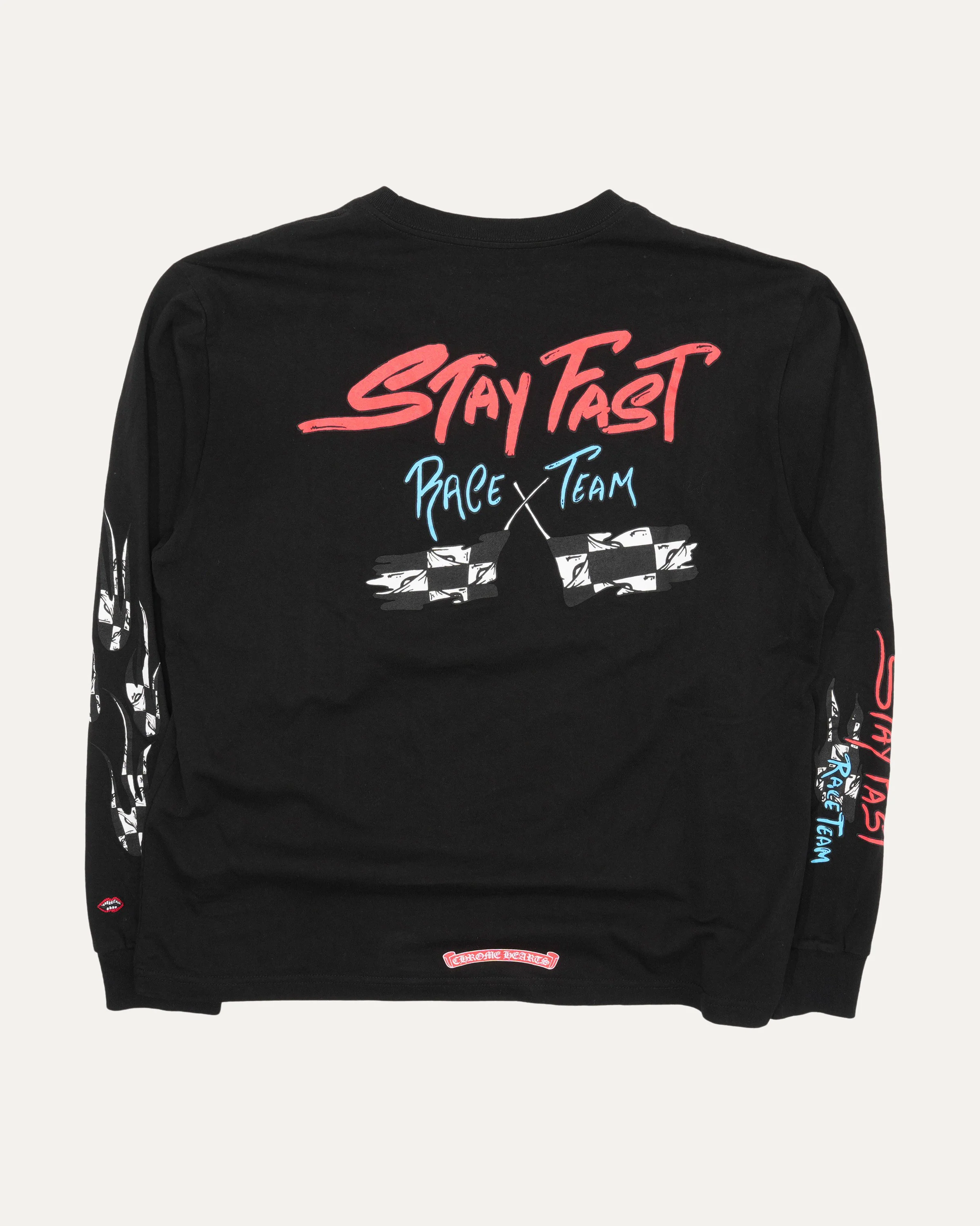 Matty Boy Stay Fast Long Sleeve Pocket T-Shirt - Image 2