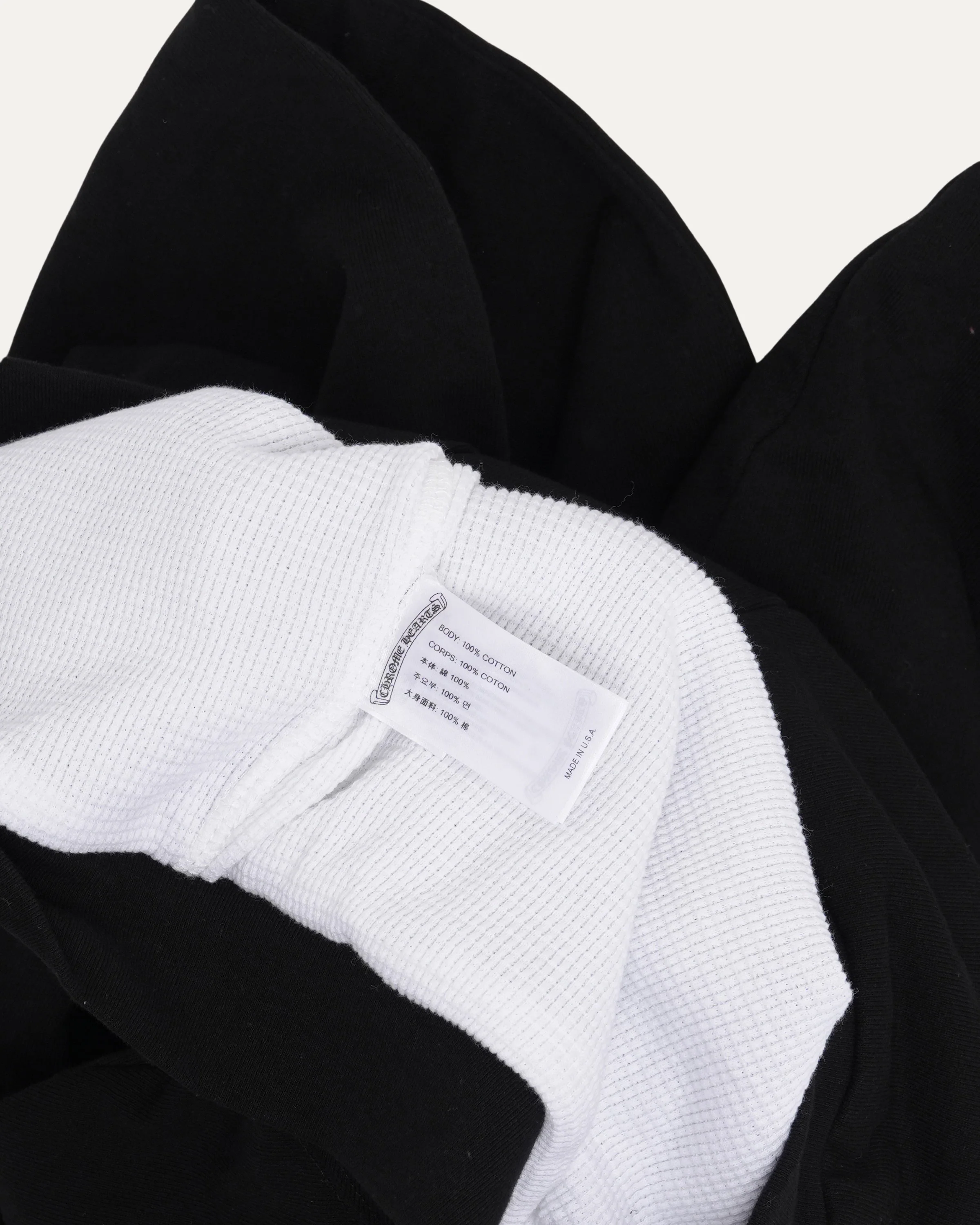 Matty Boy Thermal Lined T Bar Zip Up Hoodie - Image 3