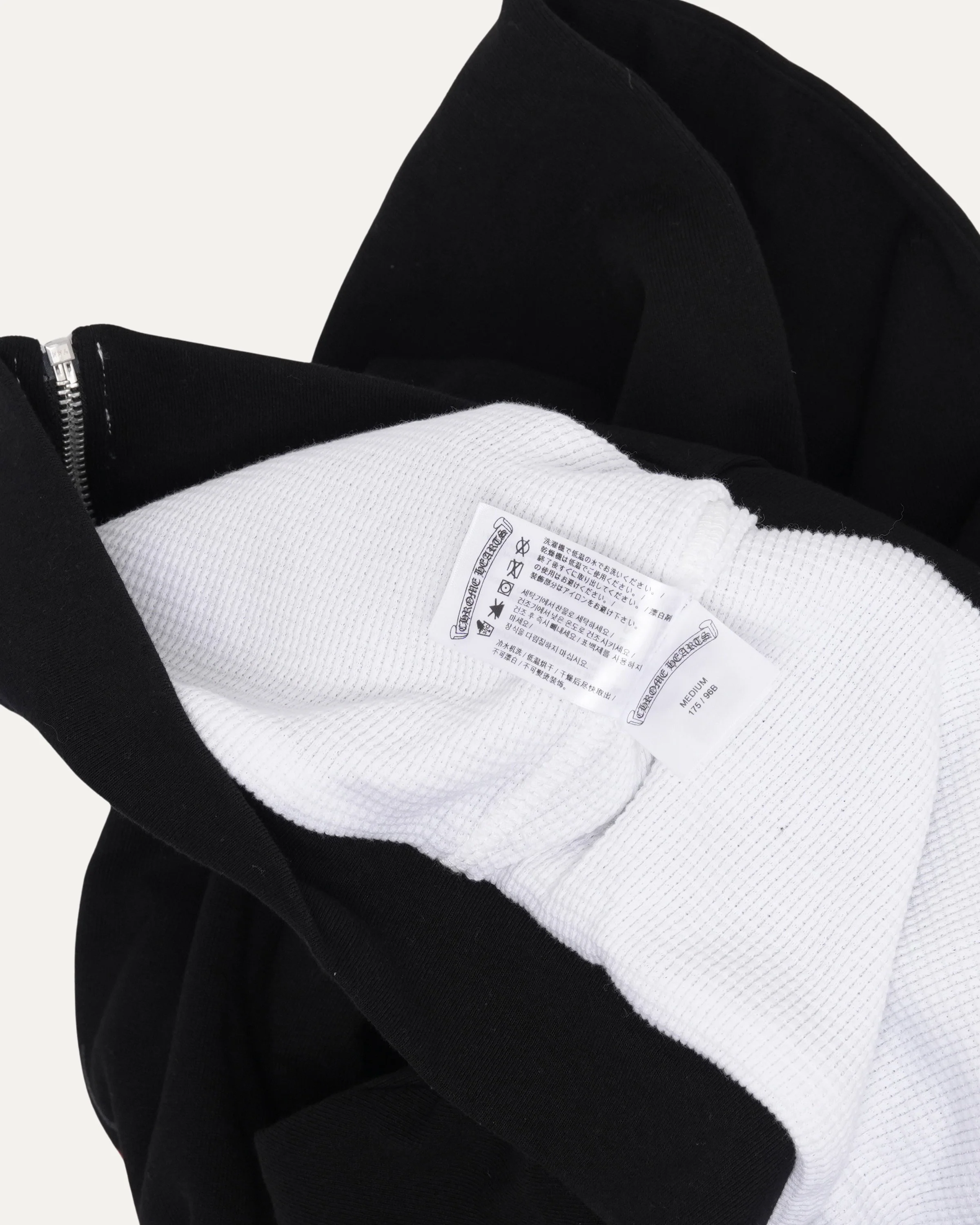 Matty Boy Thermal Lined T Bar Zip Up Hoodie - Image 4