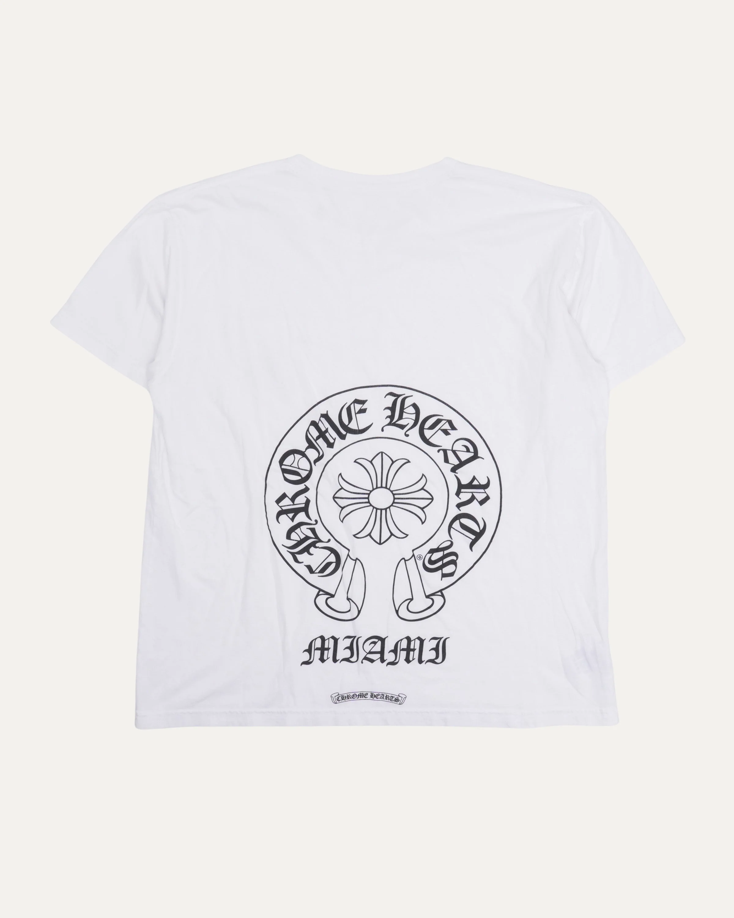 Miami Horseshoe Logo Pocket T-Shirt - Image 2
