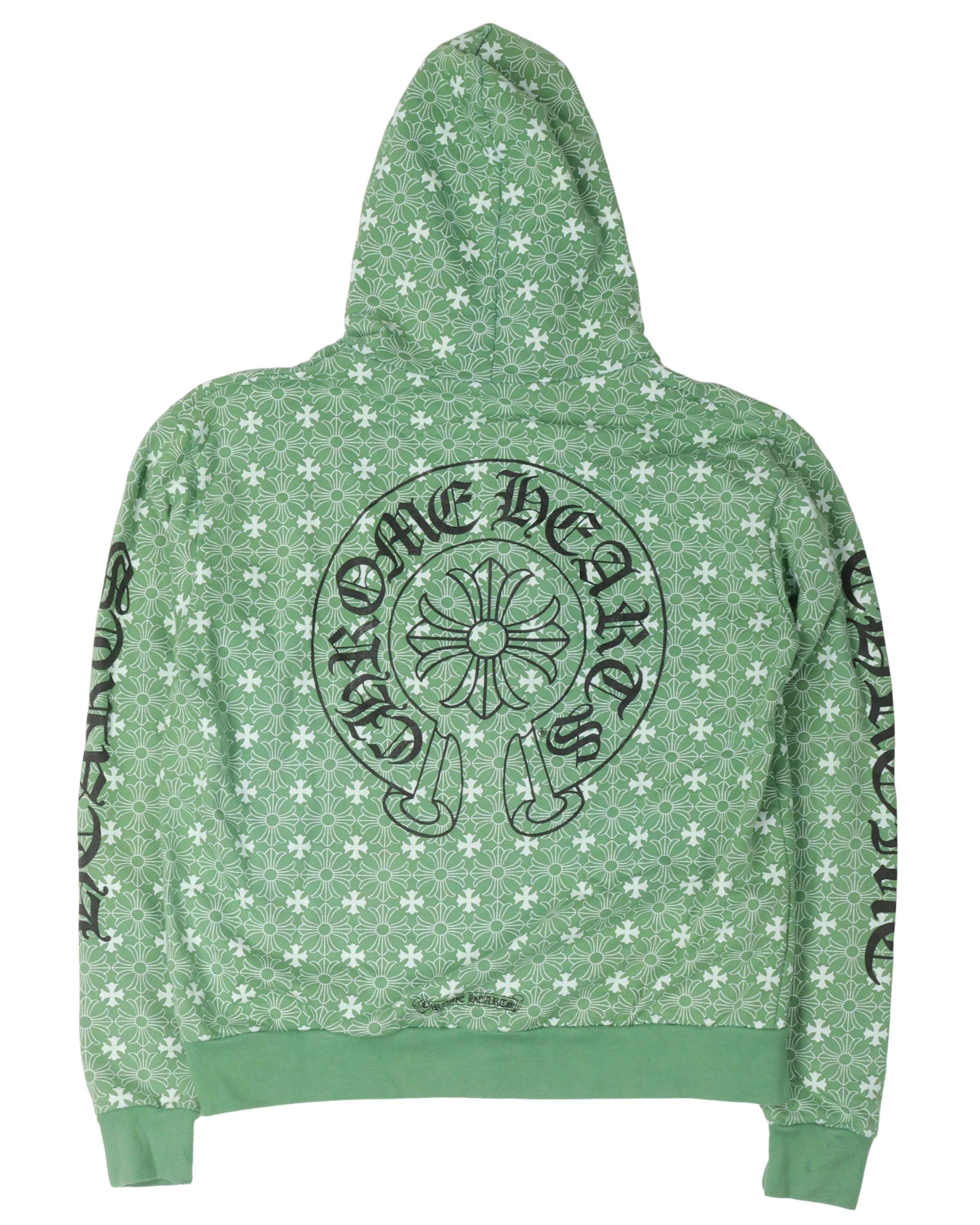 Monogram Horseshoe Logo Zip Up Hoodie - Image 2