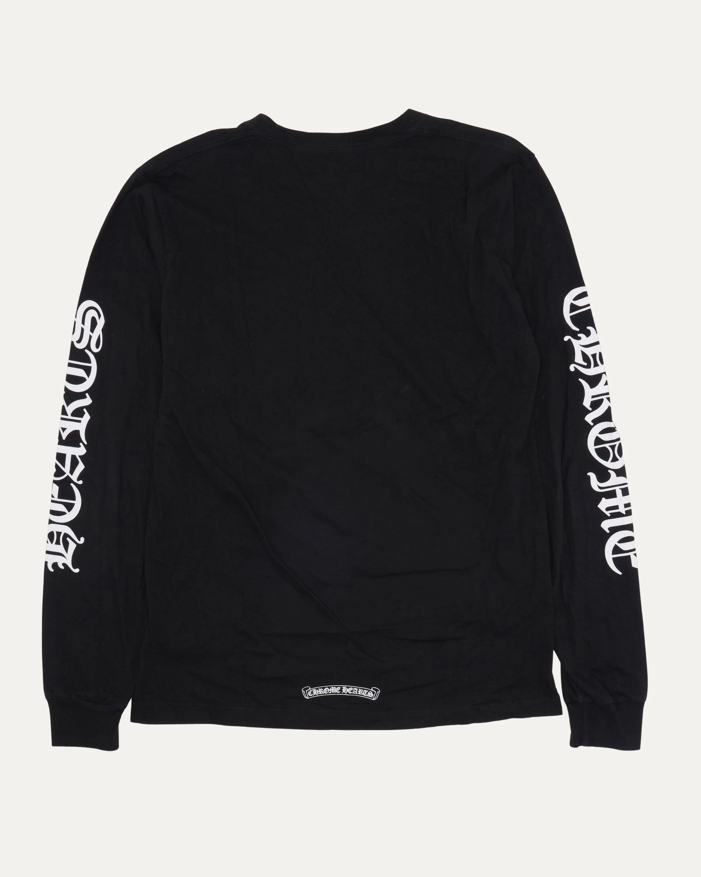 Neck Logo Long Sleeve Pocket T-Shirt - Image 2