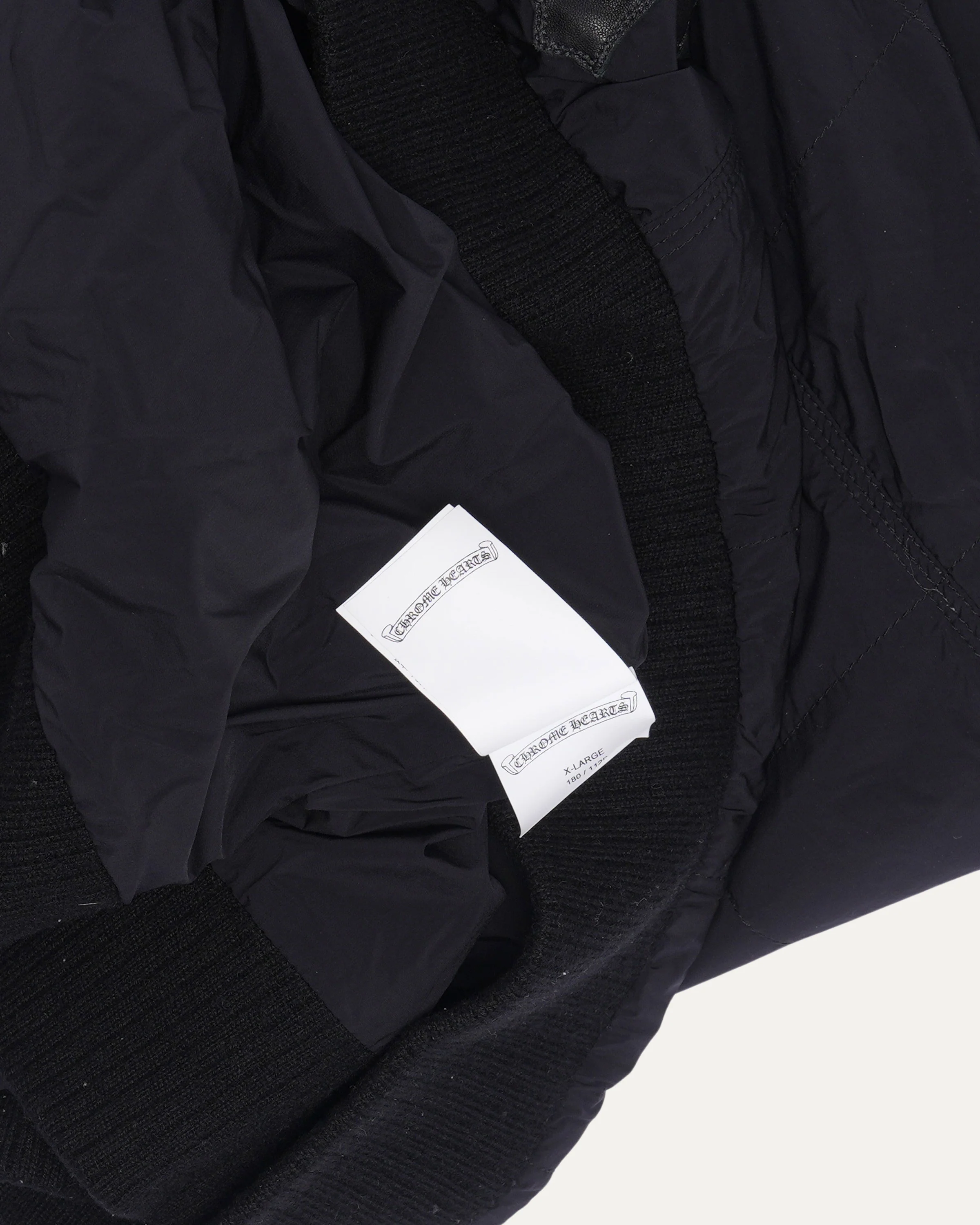 Nylon Cross Patch Zip-Up Jacket - Image 5