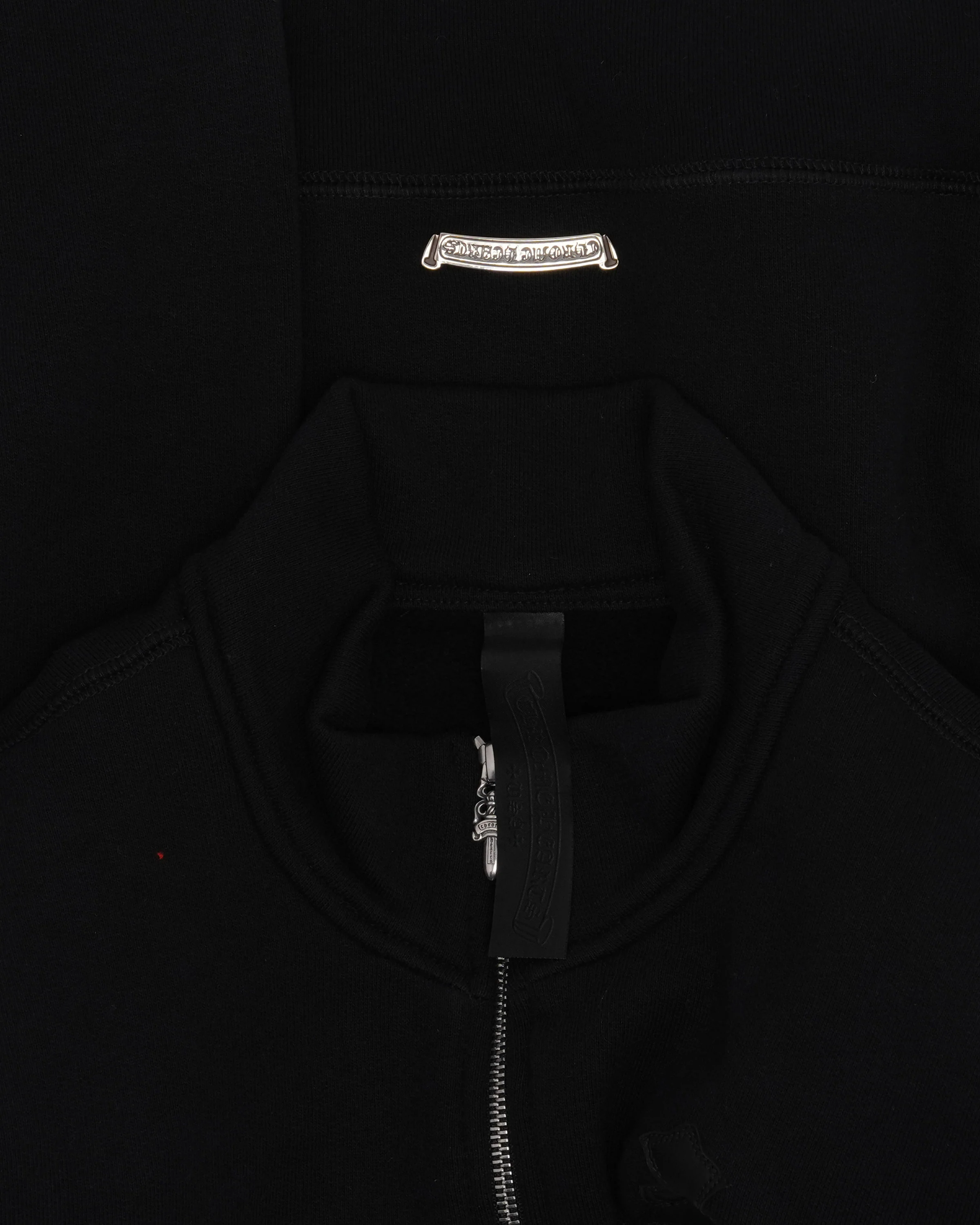 Paper Jam Cemetery Cross Patch Quarter Zip Sweatshirt - Image 3