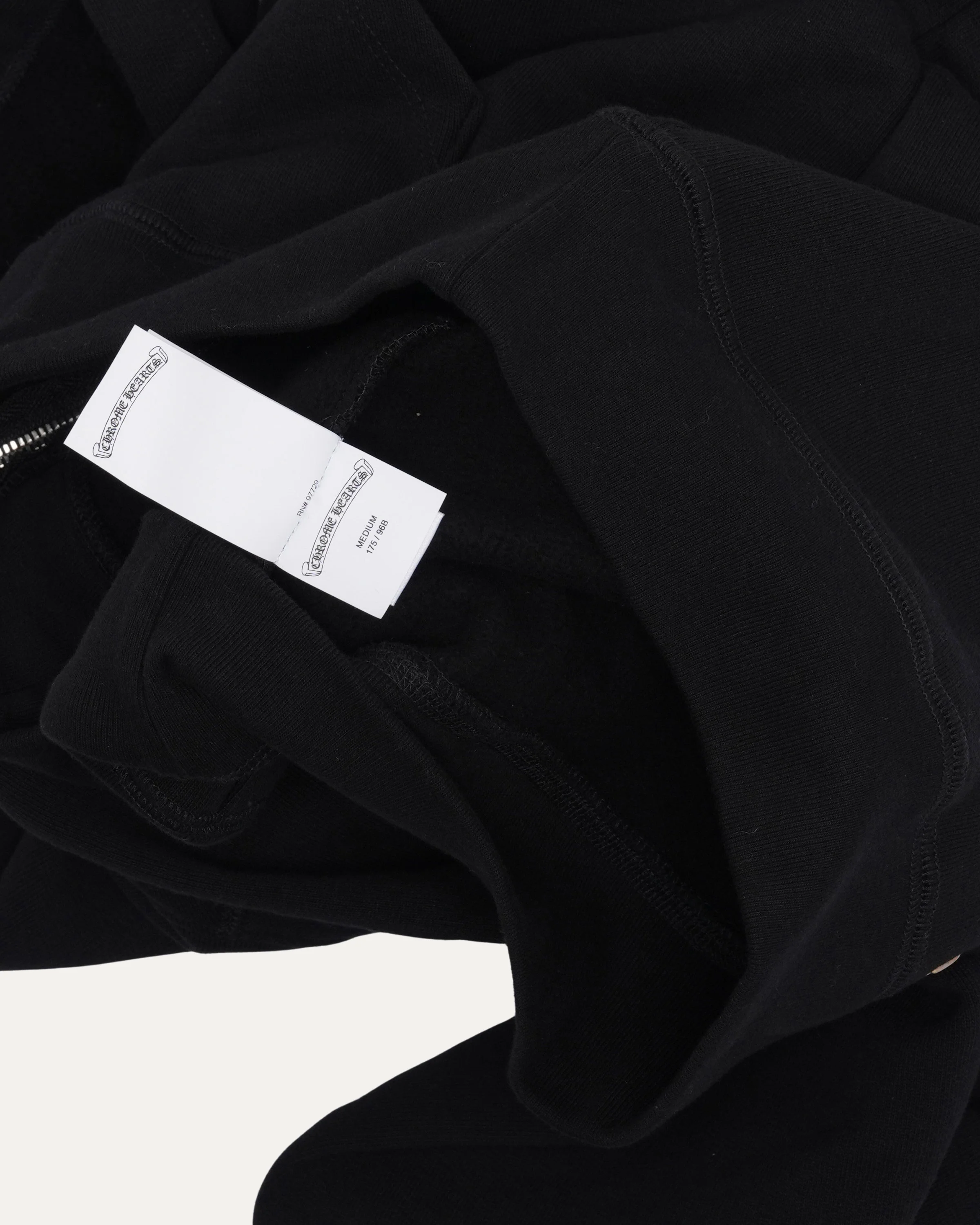 Paper Jam Cemetery Cross Patch Zip Up Hoodie - Image 5