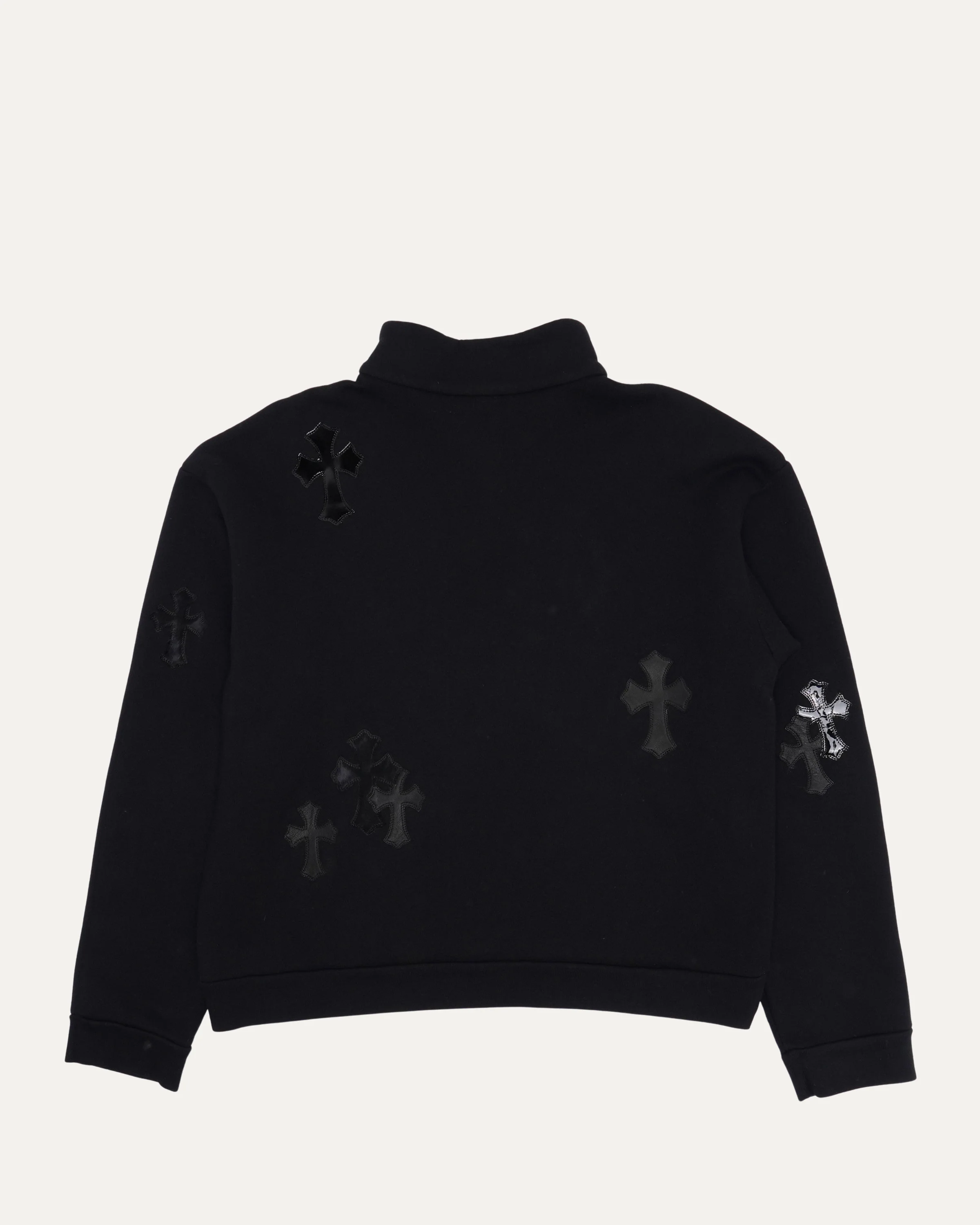 Paper Jam Cross Patch Quarter Zip Sweatshirt - Image 2