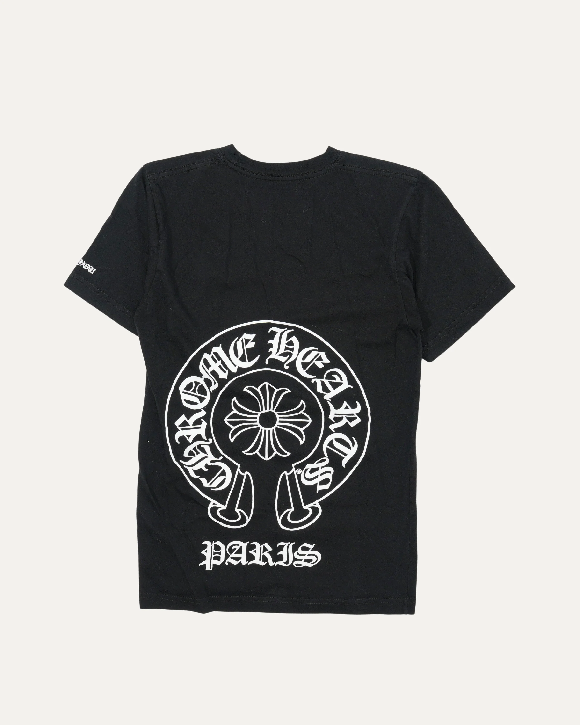 Paris Horseshoe Logo T-Shirt - Image 2