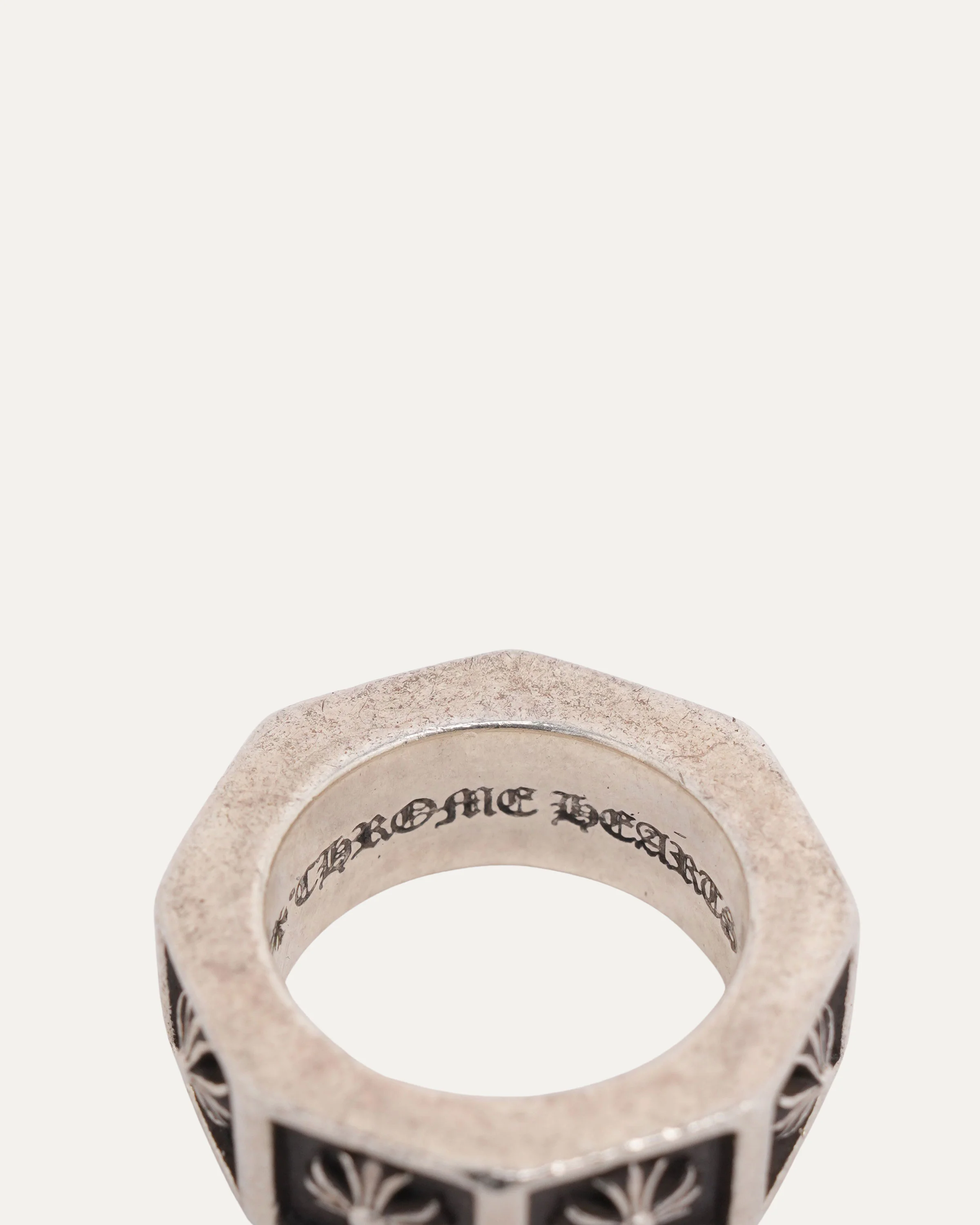 Plus Cross Block Ring - Image 3