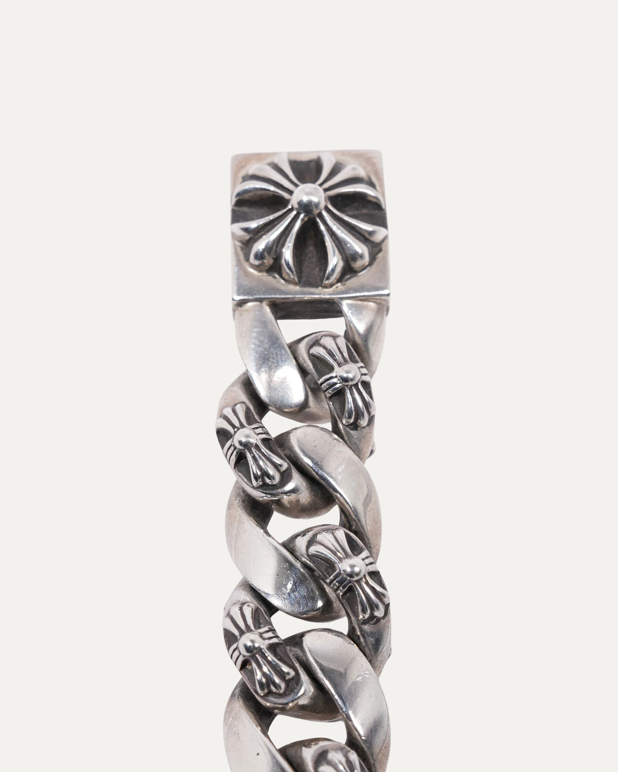 Plus Cross Box ID Fancy Link Bracelet - Image 4