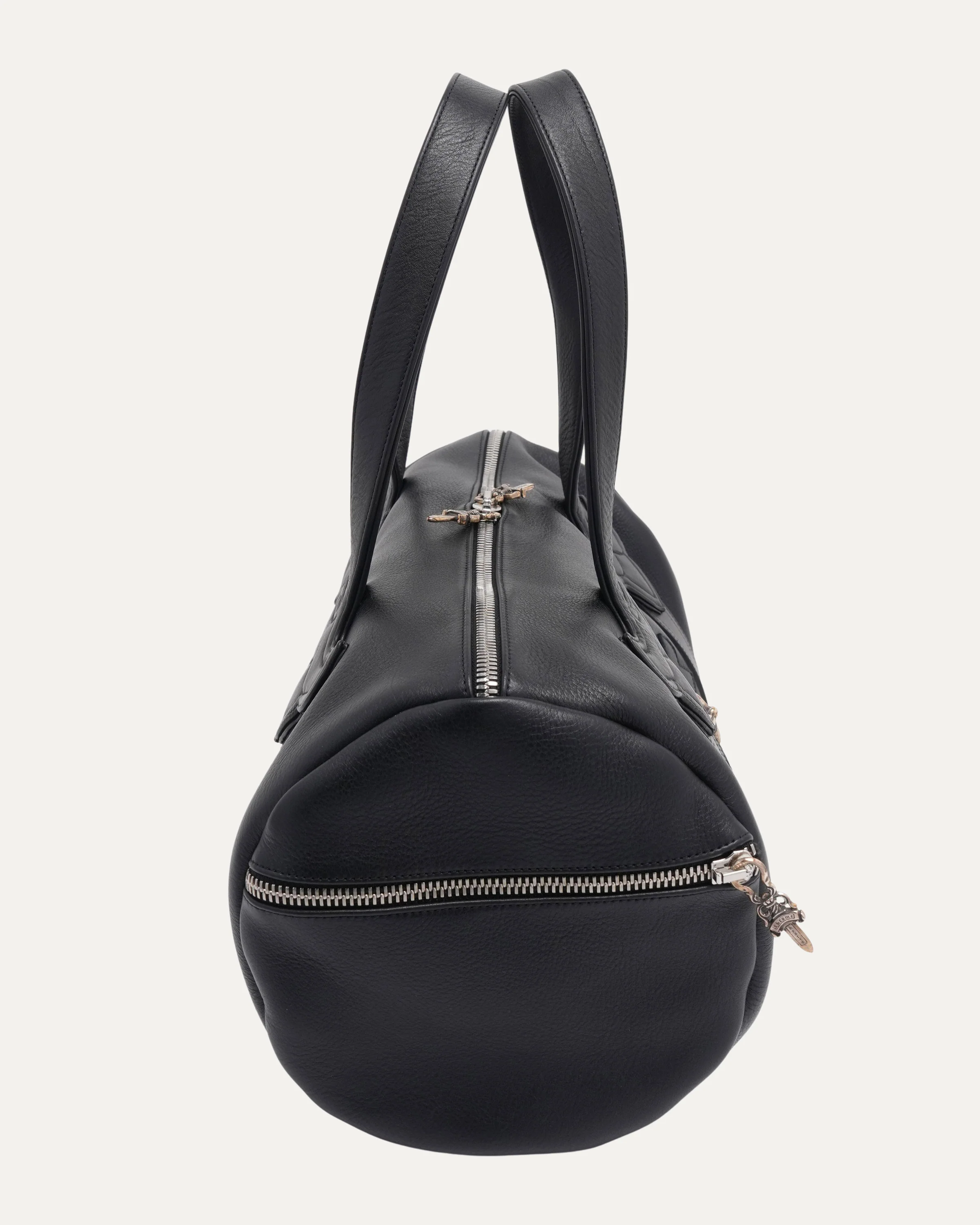 Plus Cross Embellished Boston Duffle Bag - Image 2