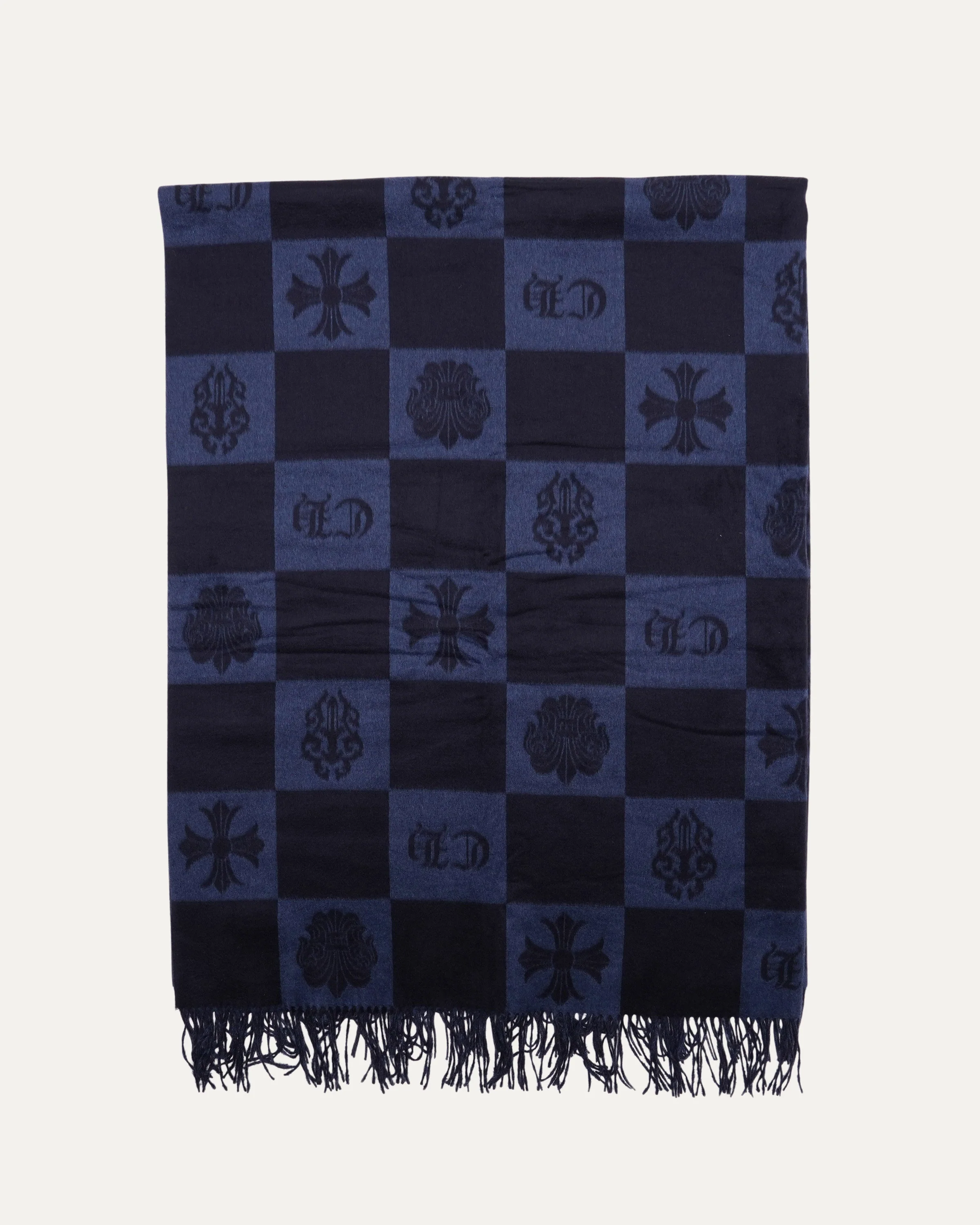 Plus Cross Patch Silk Throw Blanket - Image 3