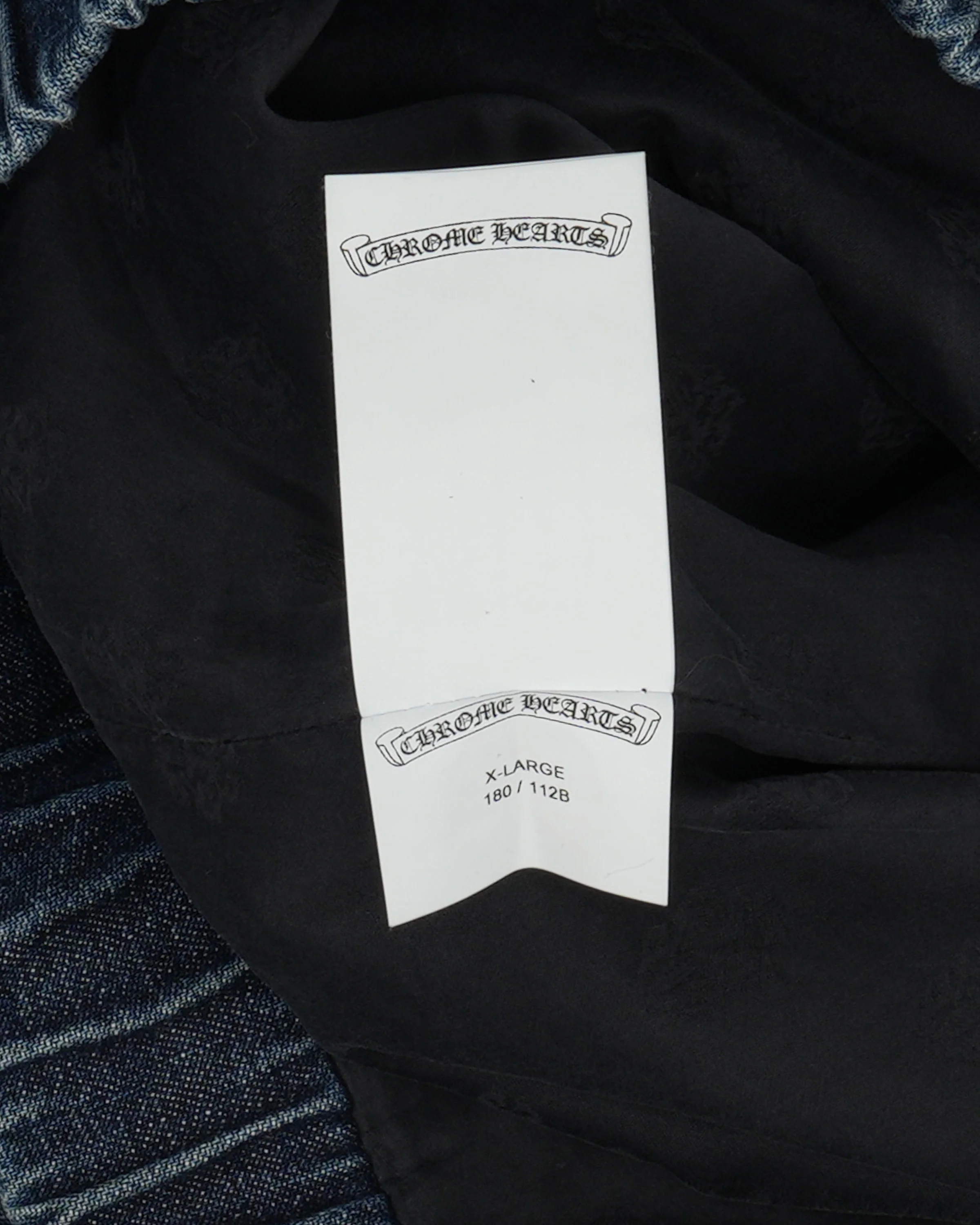 Ruckus Hooded Denim Cross Patch Jacket - Image 6