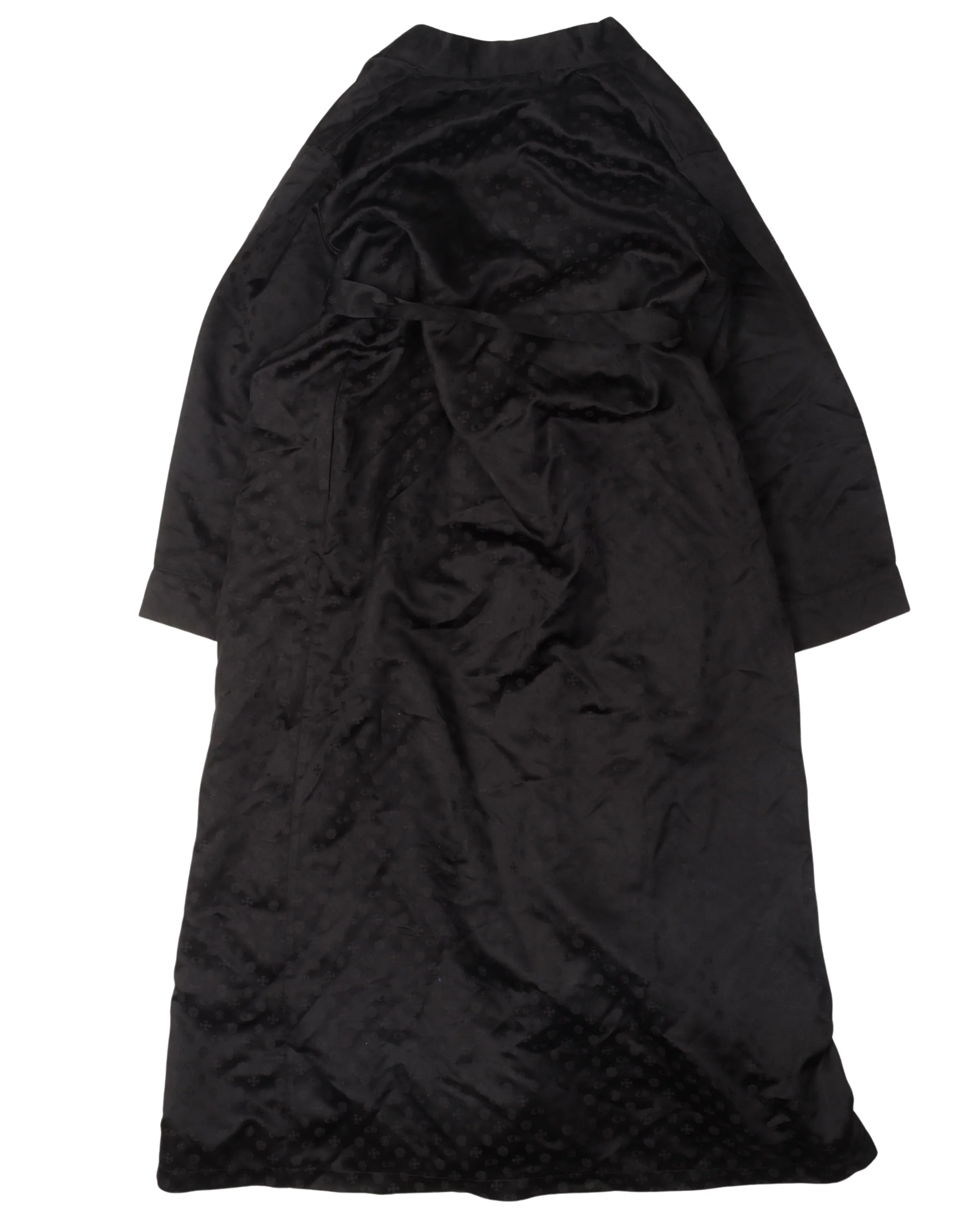 Silk Monogram Robe - Image 2