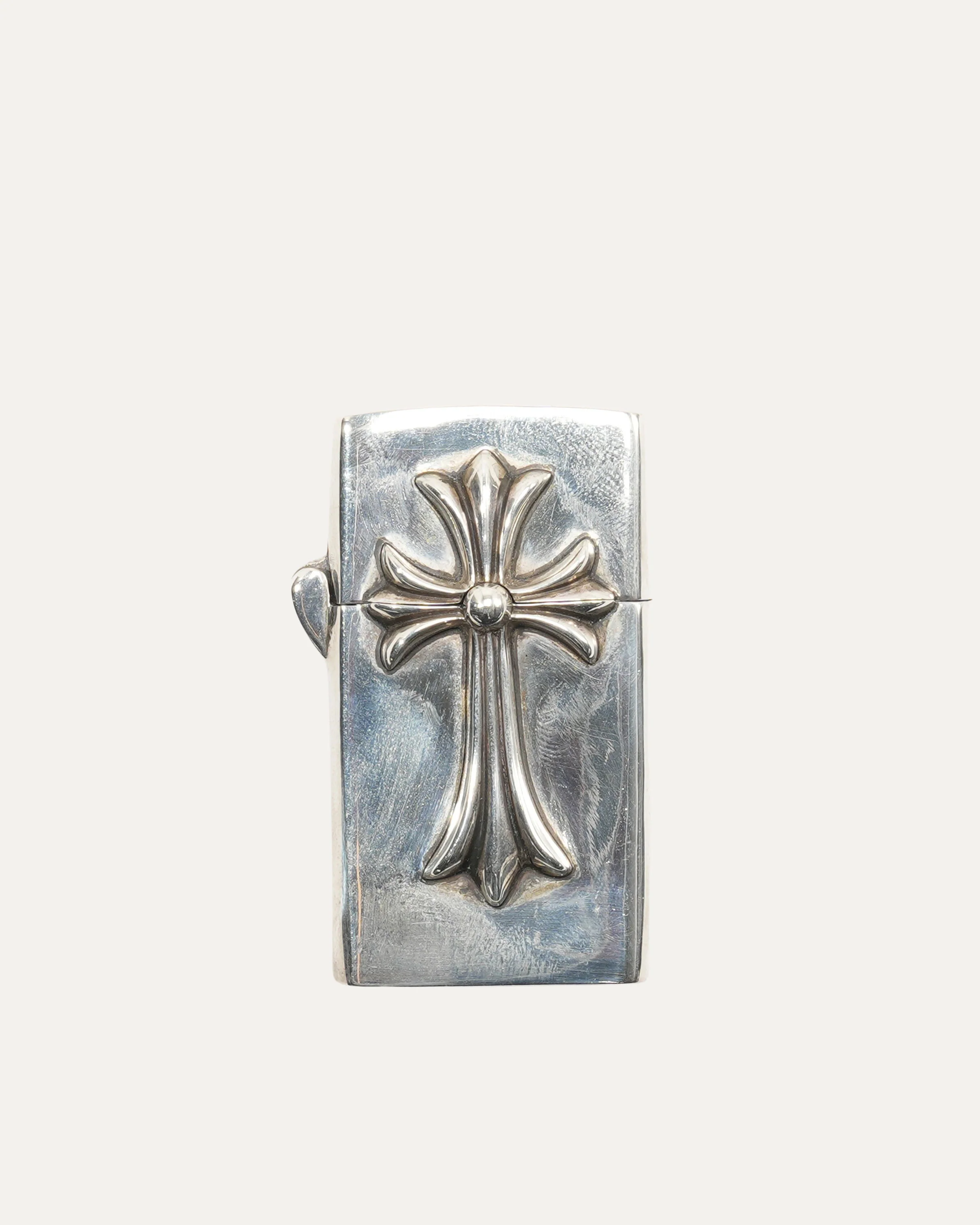 Silver Cross Zippo Lighter