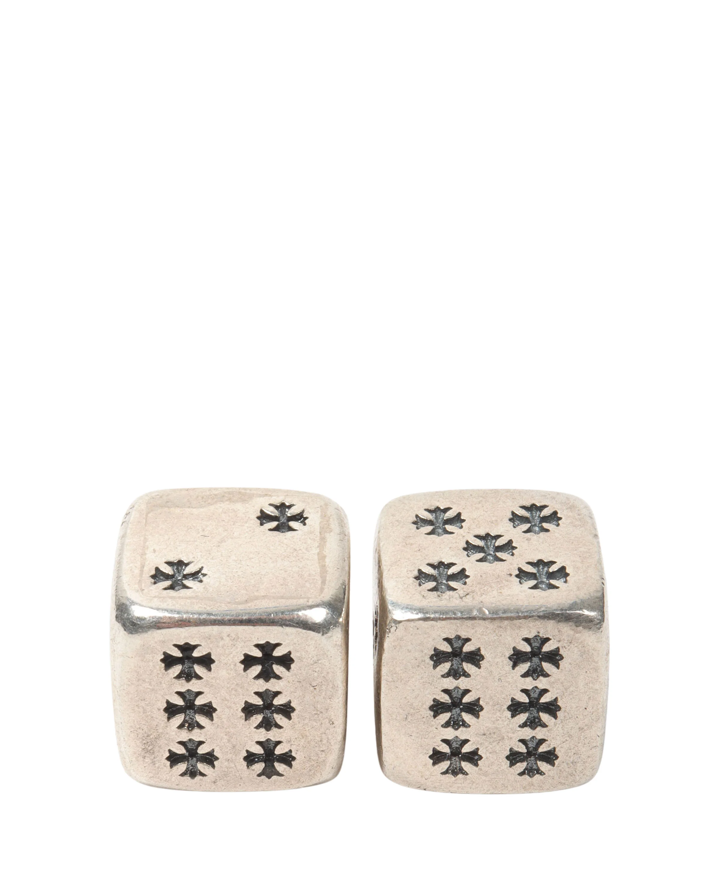 Silver Dice Set